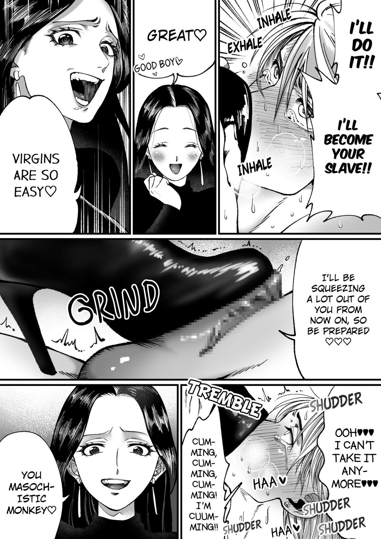 [Mr. Hokke (Mugicha World)] I'm a handsome macho man, but because of my small penis I was turned into a masochist with a shoe fetish numero di immagine  21