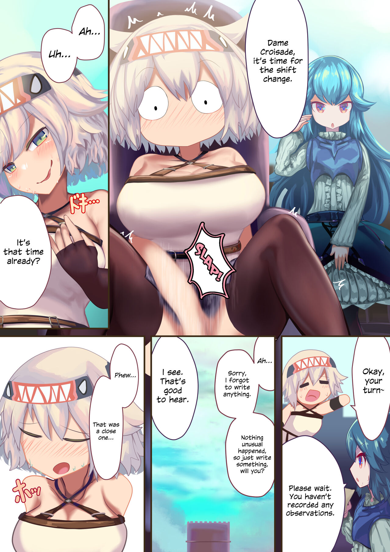 [Libido108] Onna Kishi "Shokushu o Hirotta node Seishori Dougu to shite Tsukatte mita" → Kekka, Tondemonai Jitai ni... [English] {Hennojin} 4eme image