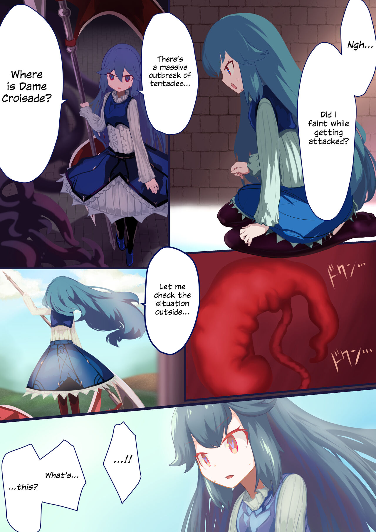 [Libido108] Shoujo Kishi Tatoe Shokushu ni Harama Saretemo, Kujikenai!! [English] {Hennojin} [Digital] image number 17