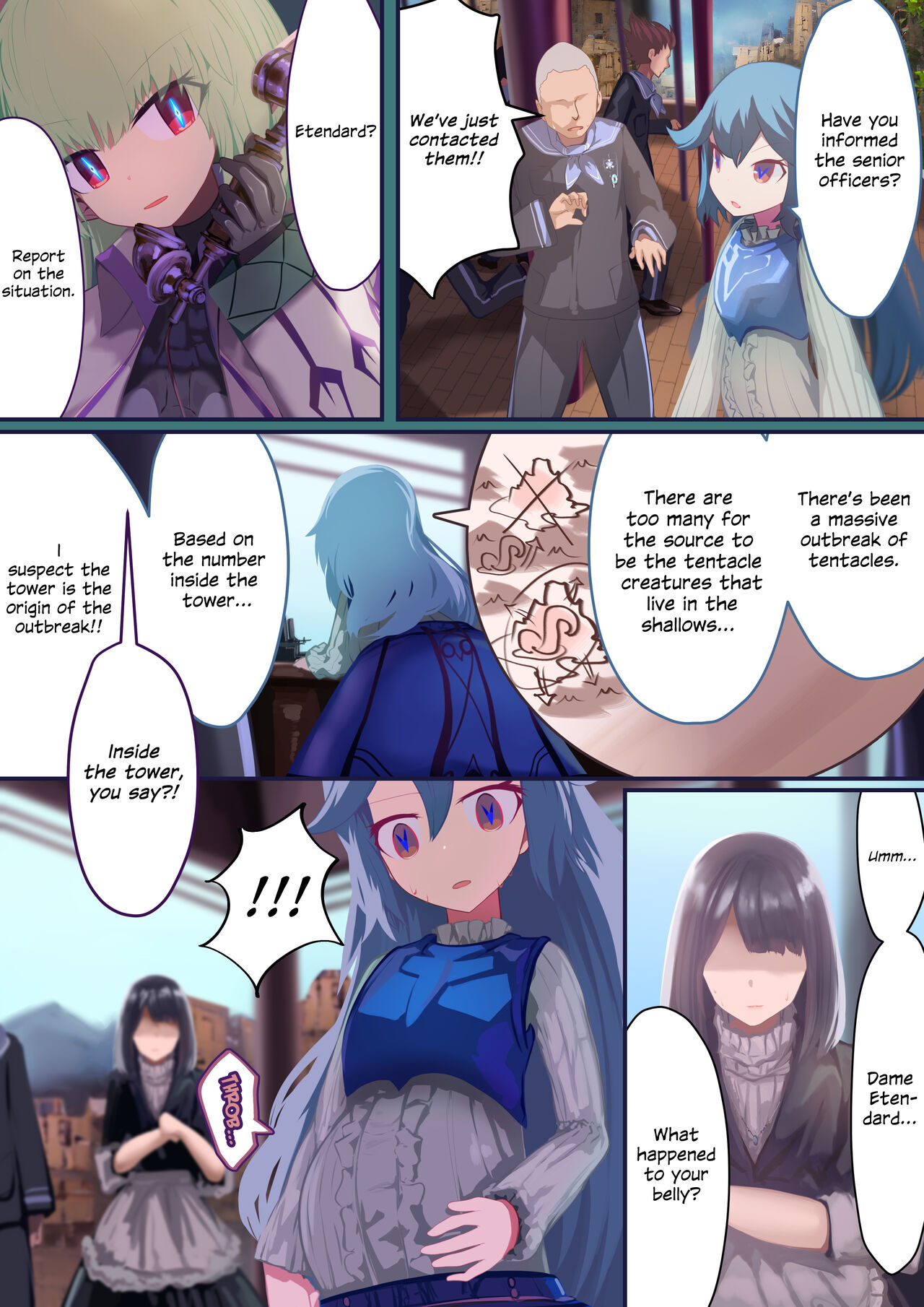 [Libido108] Shoujo Kishi Tatoe Shokushu ni Harama Saretemo, Kujikenai!! [English] {Hennojin} [Digital] image number 20