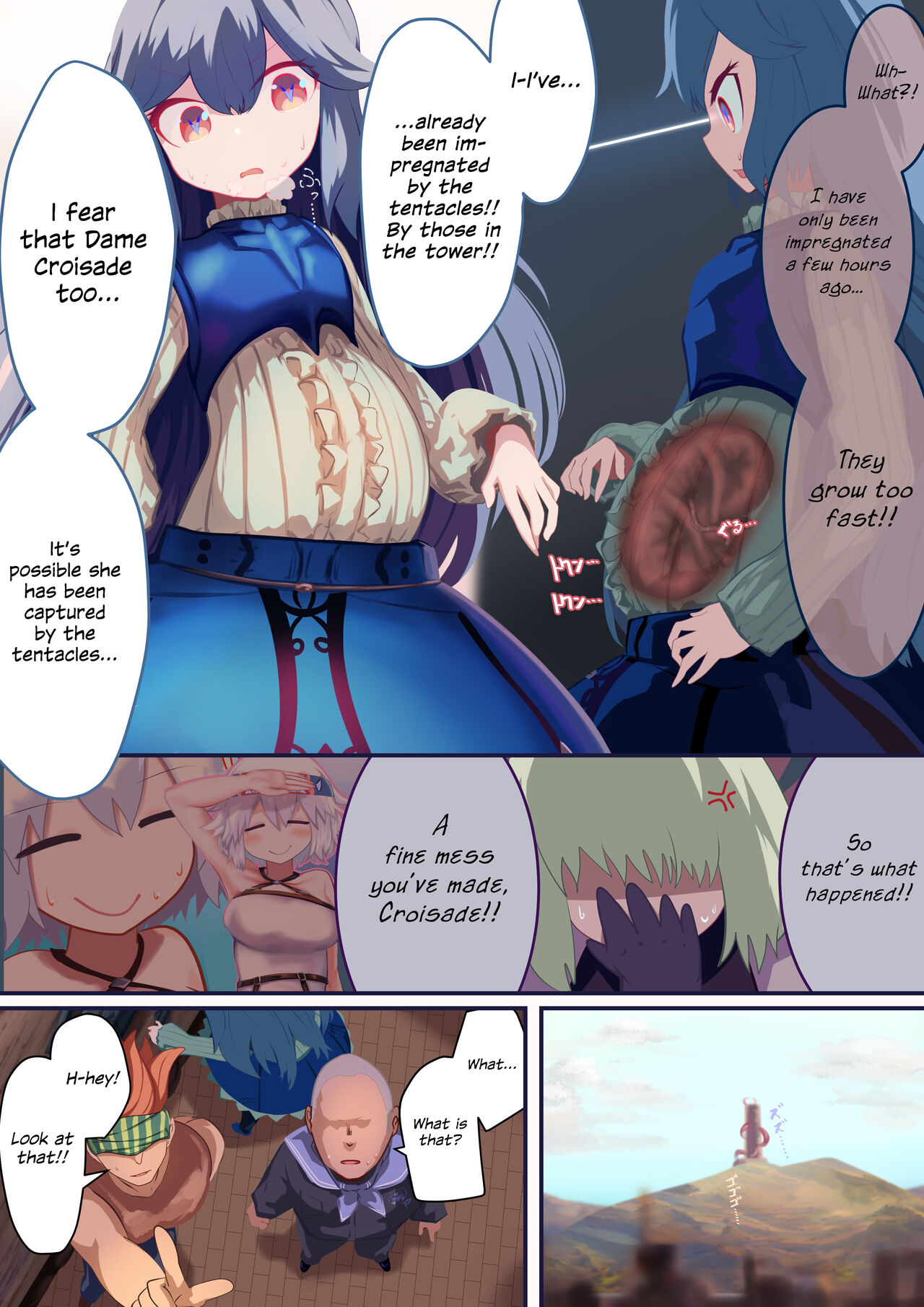 [Libido108] Shoujo Kishi Tatoe Shokushu ni Harama Saretemo, Kujikenai!! [English] {Hennojin} [Digital] image number 21