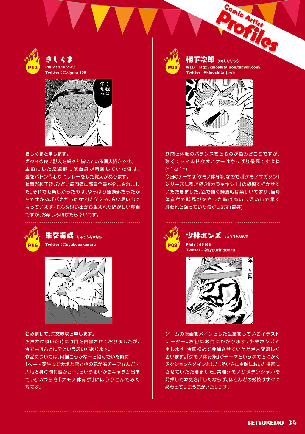 [CyberConnect2 (Various)] Bessatsu Kemono Magazine Vol. 1 画像番号 36