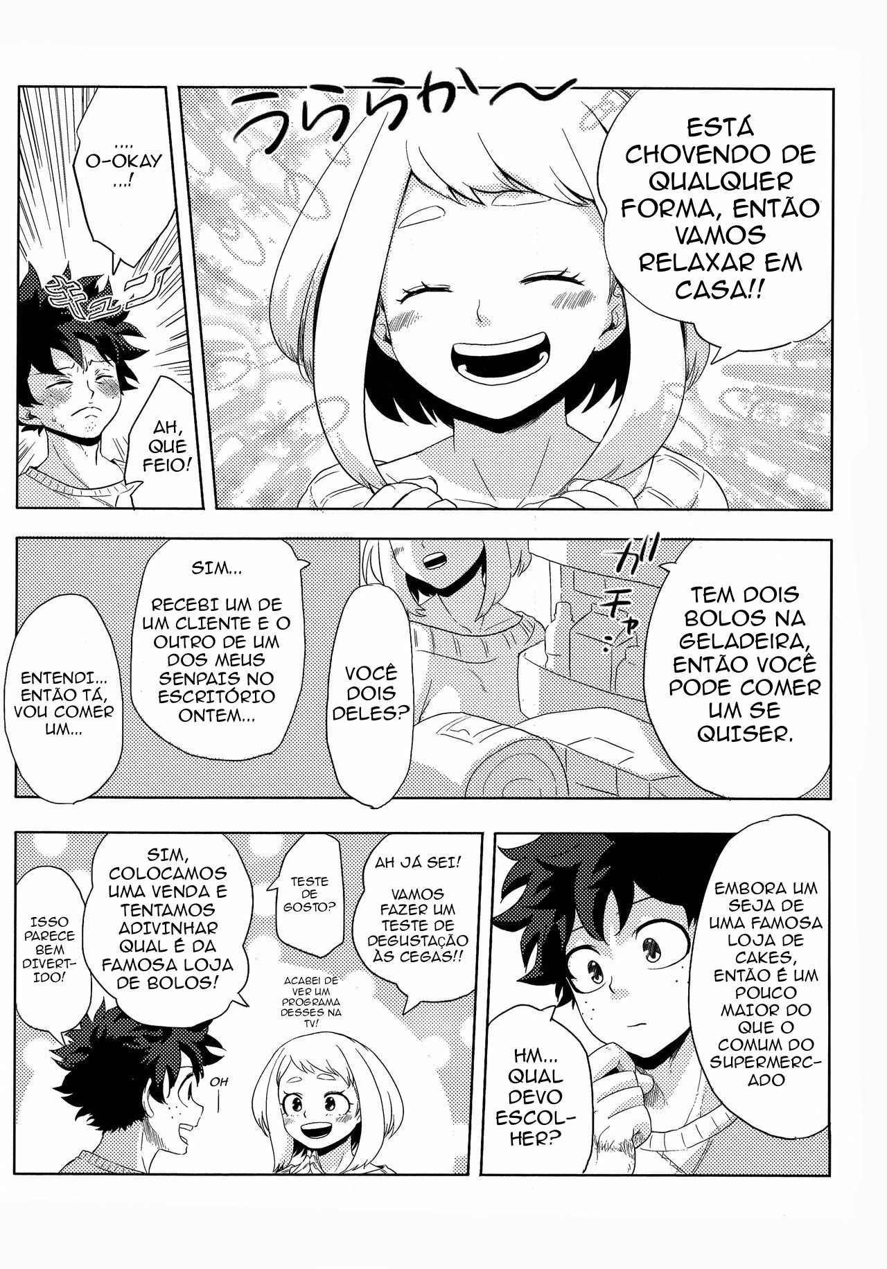 [Akanoiki (Buthikireta)] Mekakushi Tea Time (Boku no Hero Academia) [Portuguese-BR] [BungasHVr] [2019-08] imagen número 4