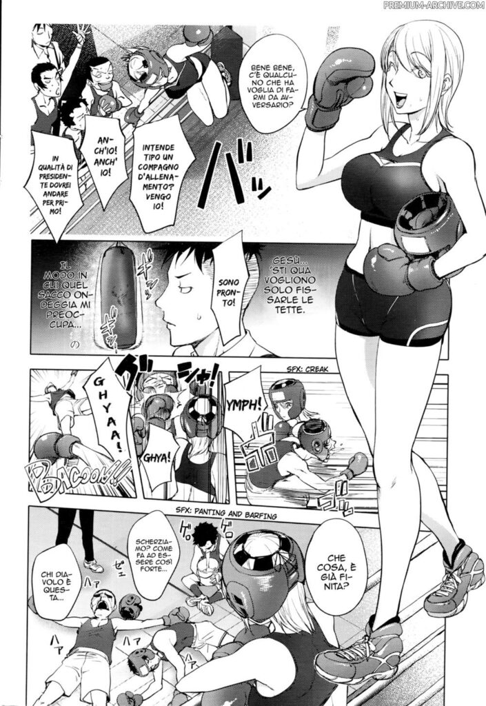 [Kon-Kit] Clara-Sensei no Boxing Kyoushitsu | Lezioni di Boxe cin Clara (COMIC Penguin Club 2016-08) [Italian] 4eme image