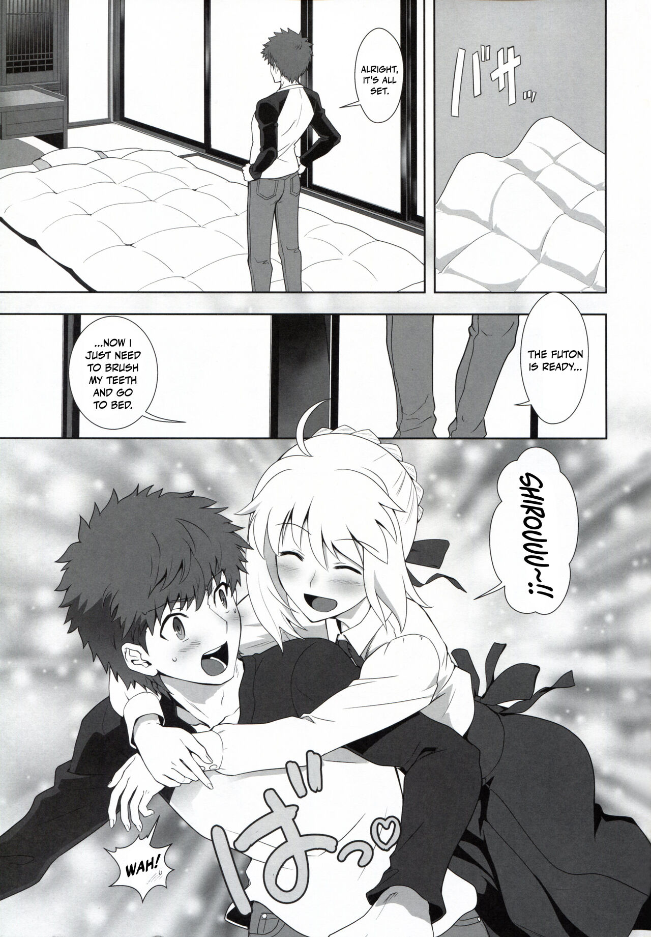 (Fuyu no Doujinsai 2022) [CRAZY CLOVER CLUB (Kuroha Nue)] Emiya Shirou no Nichijou | The Everyday Life of Emiya Shirou (Fate/stay night) [English] [DKKMD Translations] imagen número 3
