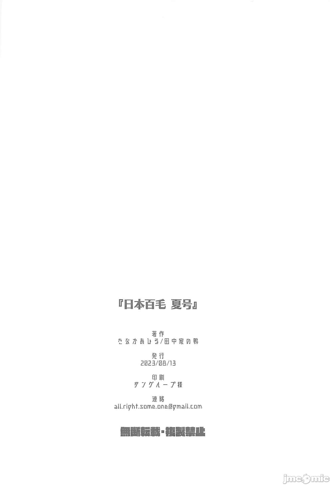 [Tanaka-ke no Kamo (Tanaka Ahiru)] Nihon Hiyakke Natsugou [Chinese] [禁漫漢化組] [Digital] imagen número 29