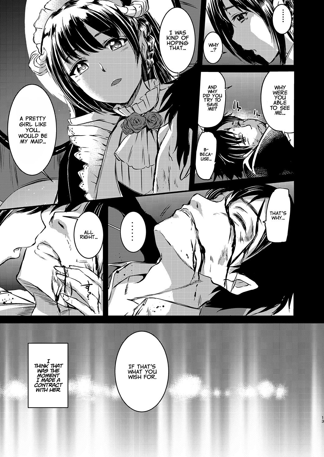 [Kuroneko Akaribon (Kamisiro Ryu)] Akuma de Maid. [English] [Project Valvrein] [Digital] image number 11