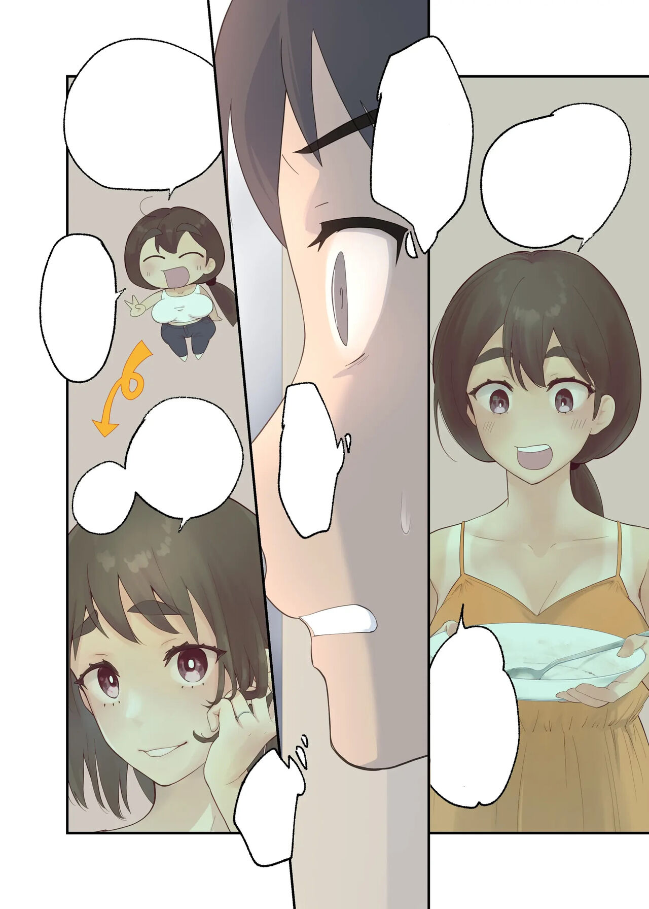 [Karashina en] Tomo Chin ni Ochita Haha to Sore ni Mezameru Ore [Textless] imagen número 6