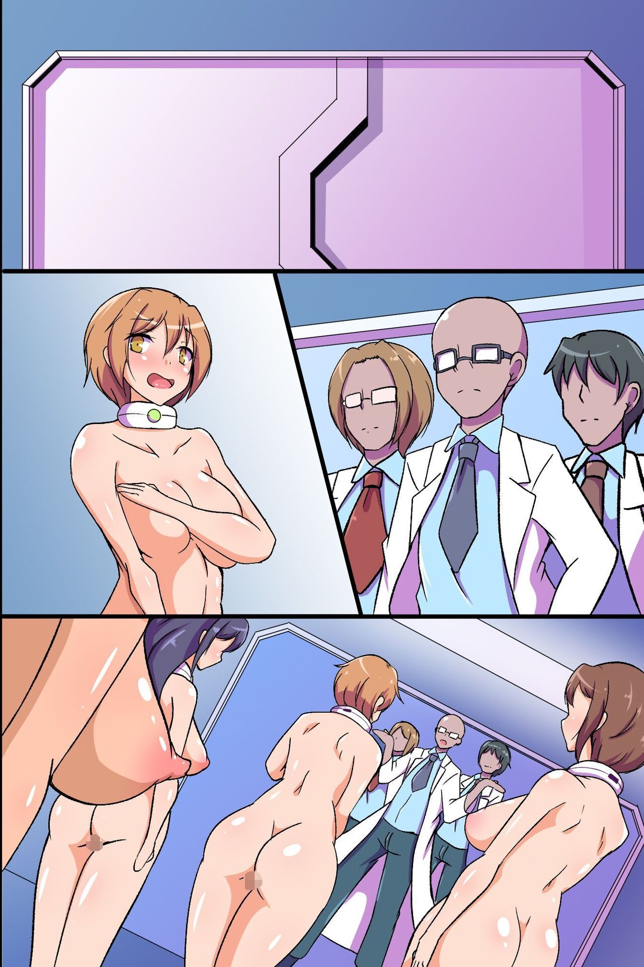 [DL Mate (Aimo)] Onnanoko-tachi ga Shouhin to shite Atsukawareru Sekai 2 ~Mae mo Ushiro mo Shitsukerare Shukka sarete iku Kanojo-tachi~ 图片编号 50