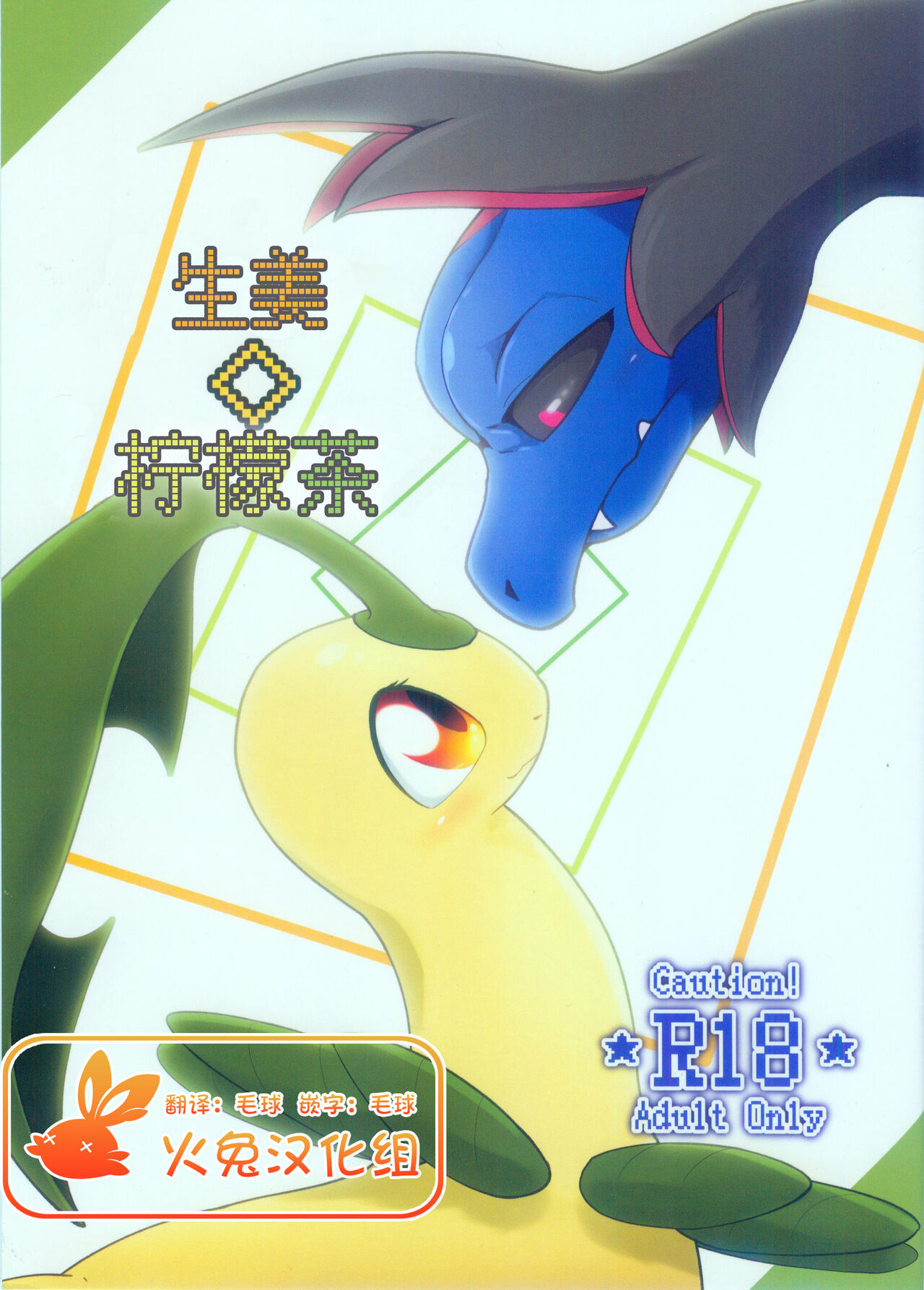 (Kemoket 13) [Shimashi ma Magukappu (Vcrow Shuu)] Ginger◇LemonTea | 生姜◇柠檬茶 (Pokémon) [Chinese] [火兔汉化组] 이미지 번호 1