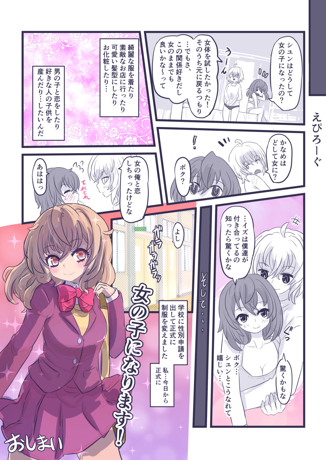 [InuCream (InuCreamice)] Become a girl! 图片编号 66