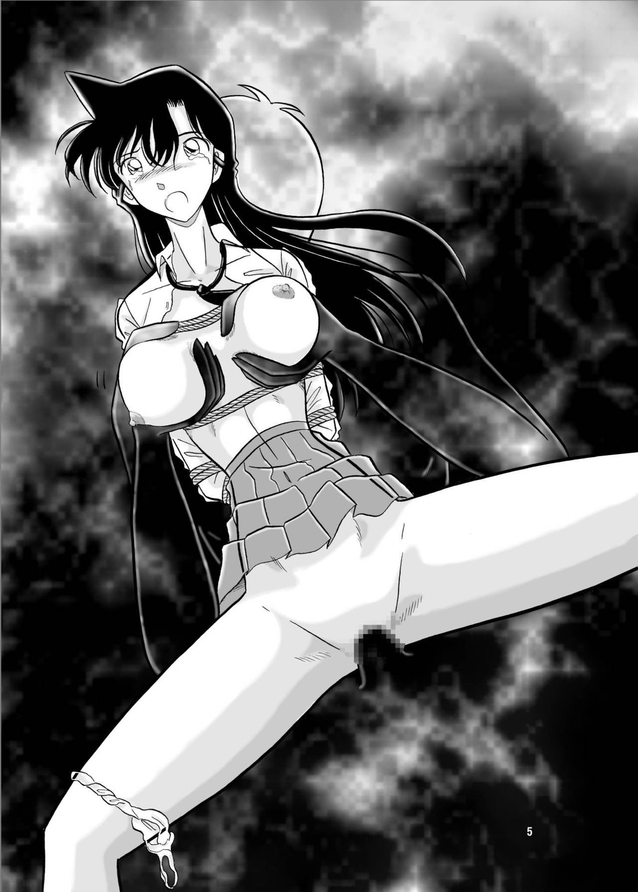 (C56) [QUESTION? (Kumaki Toshikazu)] Bessatsu Otohime Miya X 4 (Detective Conan) 图片编号 4