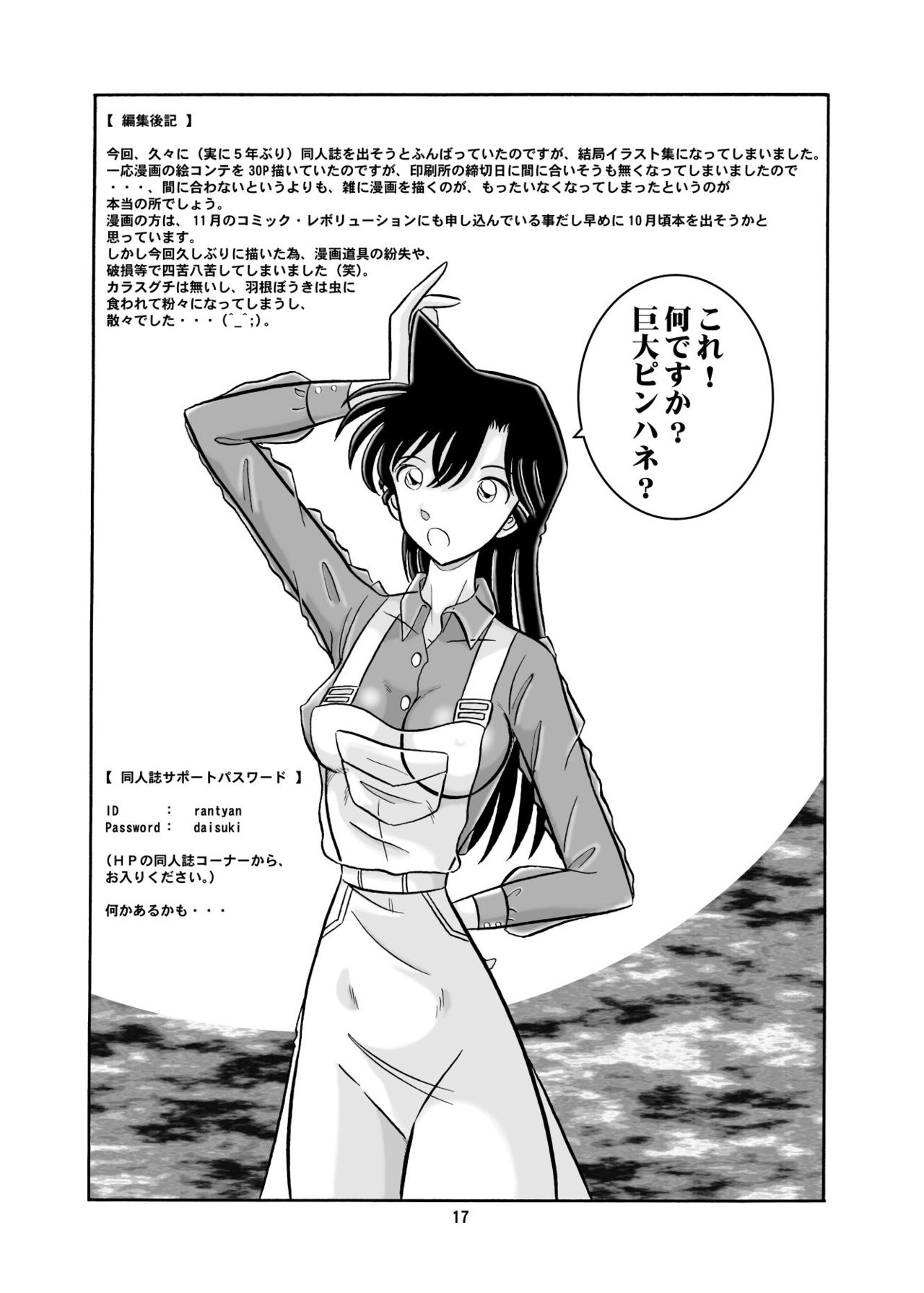 (C56) [QUESTION? (Kumaki Toshikazu)] Bessatsu Otohime Miya X 4 (Detective Conan) 图片编号 16