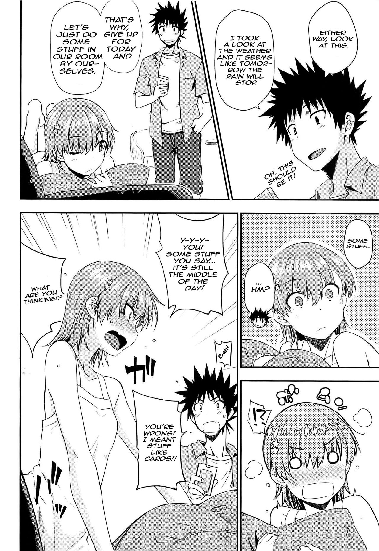 (C96) [Aspergillus (Okara)] Secret Beach (Toaru Kagaku no Railgun) [English] [EHCOVE] numero di immagine  7