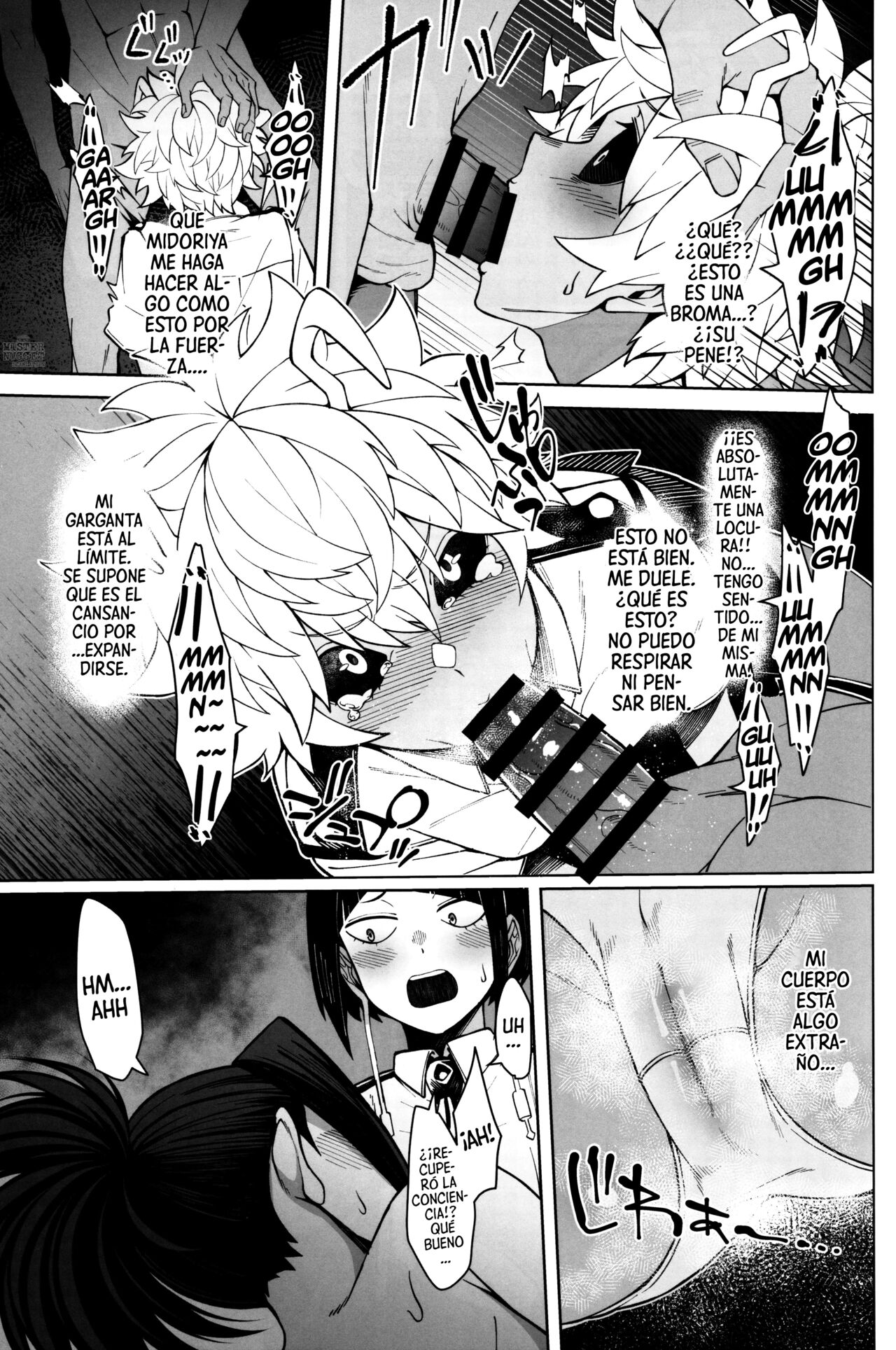 (C102) [cobalt green (Kobaji)] Oki o Tashika ni | Mantén La Compostura (My Hero Academia) [Spanish] [Mister Nugget] numero di immagine  10