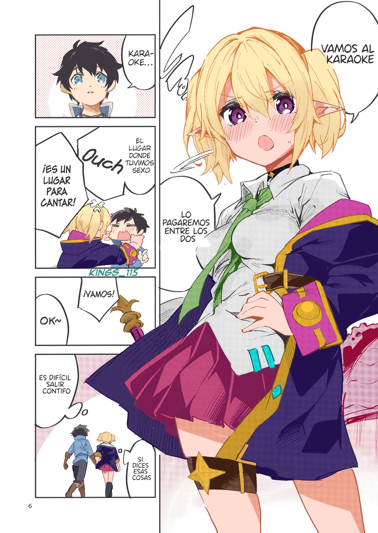 (Minna de Issho ni Oishii Gohan) [Circle-Fiore (Ekakibit)] Koigusuri wa Kuchi ni Amashi - Love Potion is sweet to the mouth (Princess Connect! Re:Dive) [Spanish] [traducciones moneriles] numero di immagine  5
