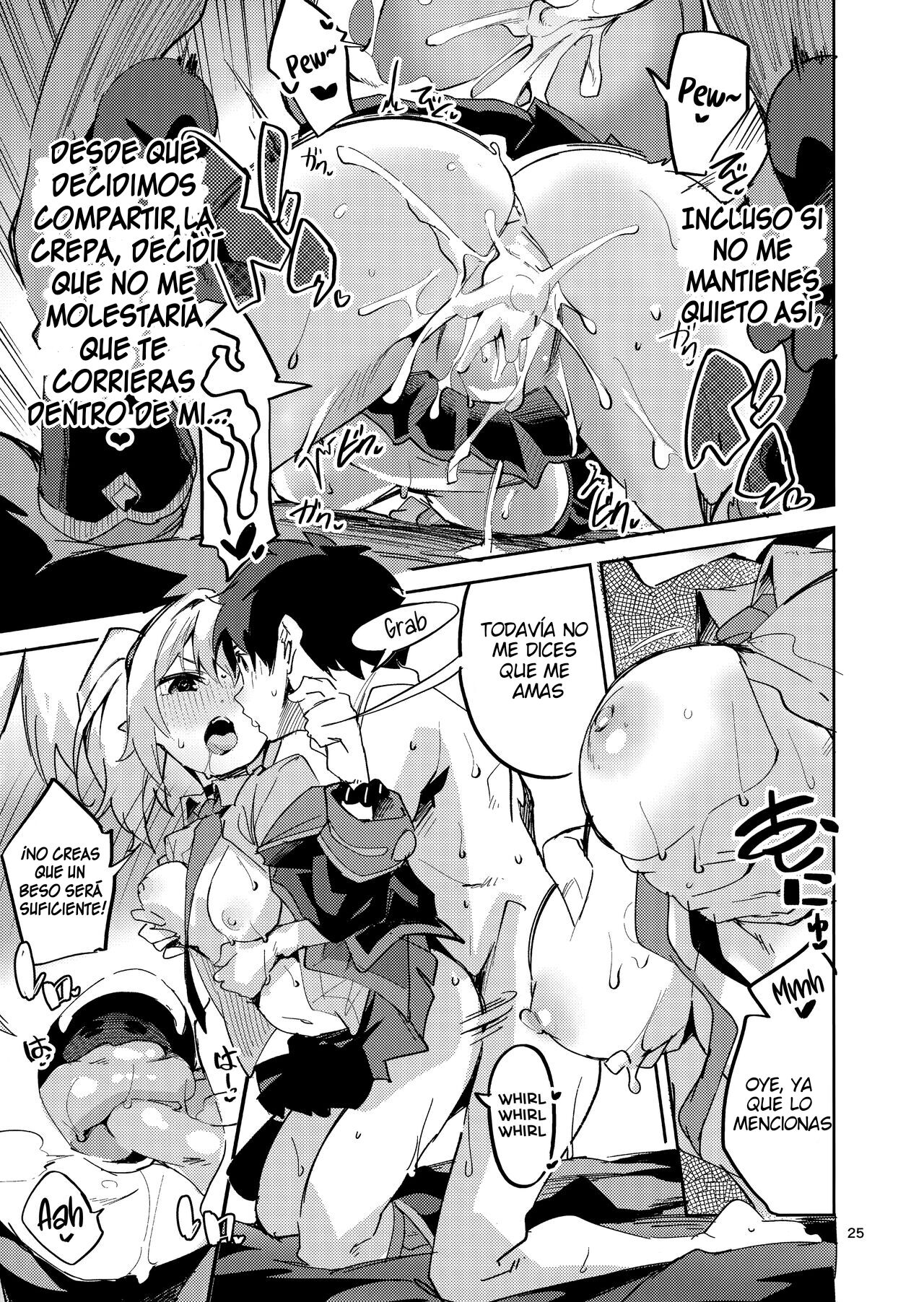 (Minna de Issho ni Oishii Gohan) [Circle-Fiore (Ekakibit)] Koigusuri wa Kuchi ni Amashi - Love Potion is sweet to the mouth (Princess Connect! Re:Dive) [Spanish] [traducciones moneriles] numero di immagine  24