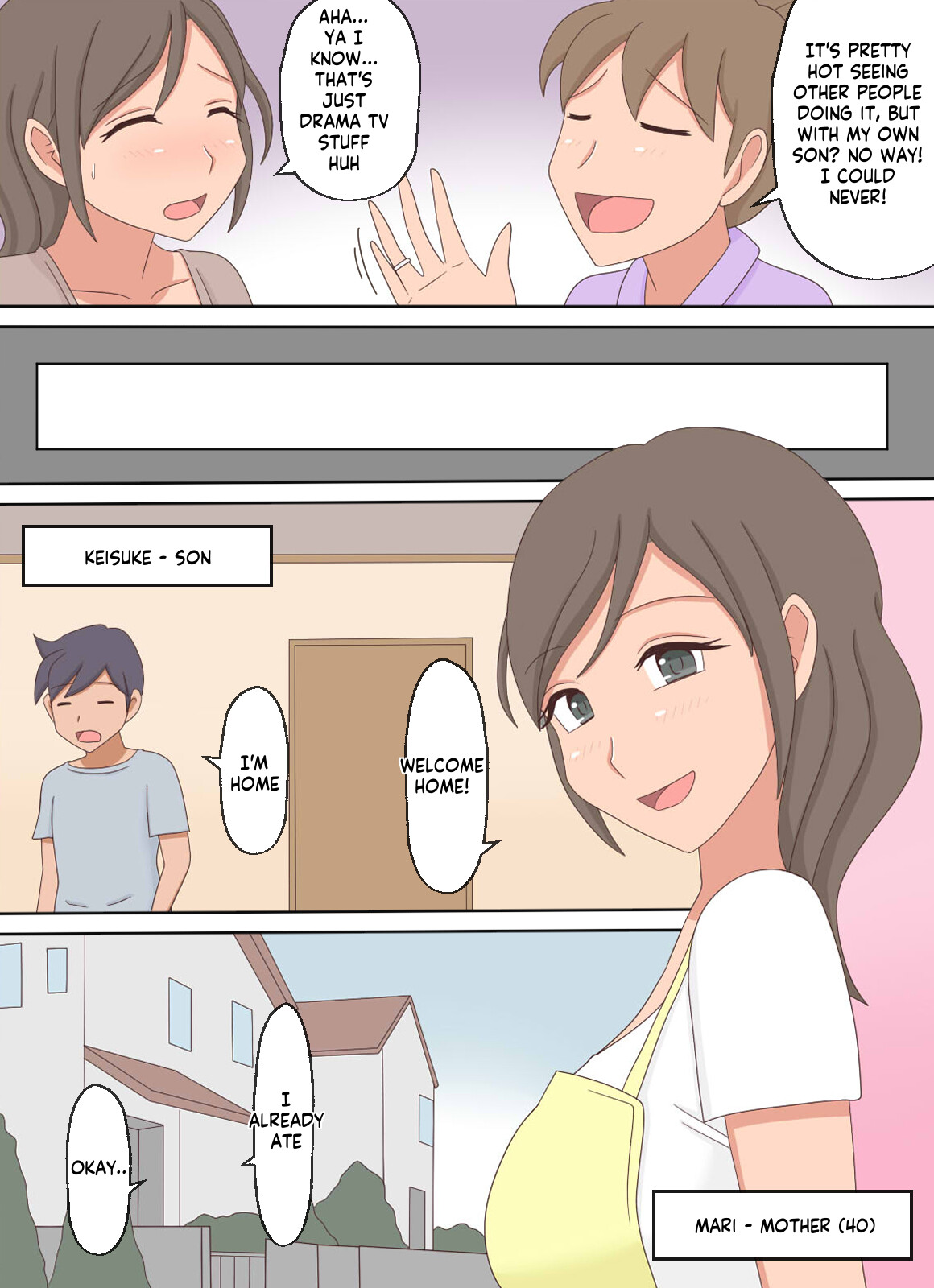 [Juku Echi Land] Oyako Echi no Douga o Miteitara Musuko to Shitaku Natta Hanashi | After seeing a mom-son sex vid she wants to do her son [English] [innyinny] 图片编号 3