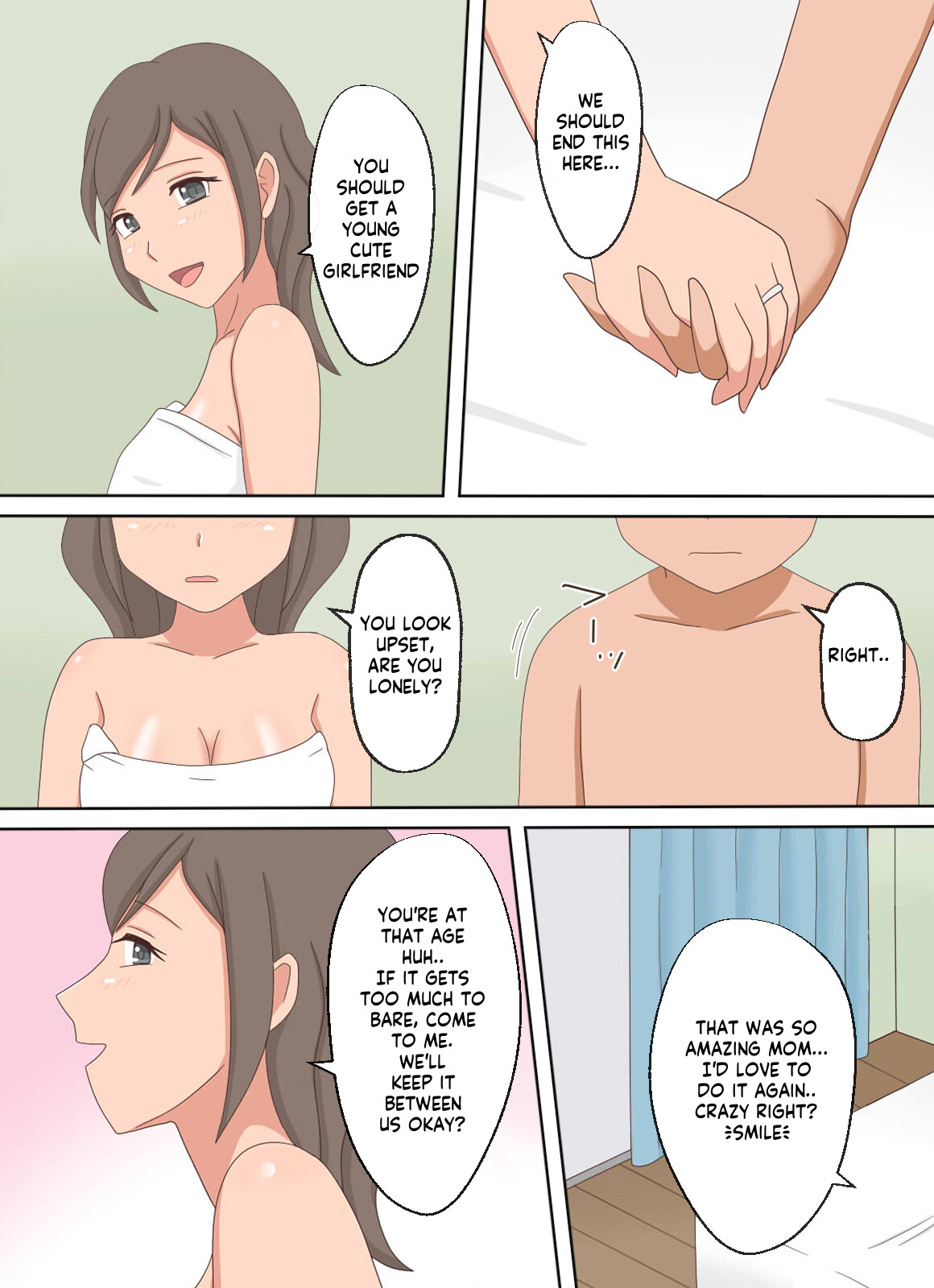 [Juku Echi Land] Oyako Echi no Douga o Miteitara Musuko to Shitaku Natta Hanashi | After seeing a mom-son sex vid she wants to do her son [English] [innyinny] 图片编号 38