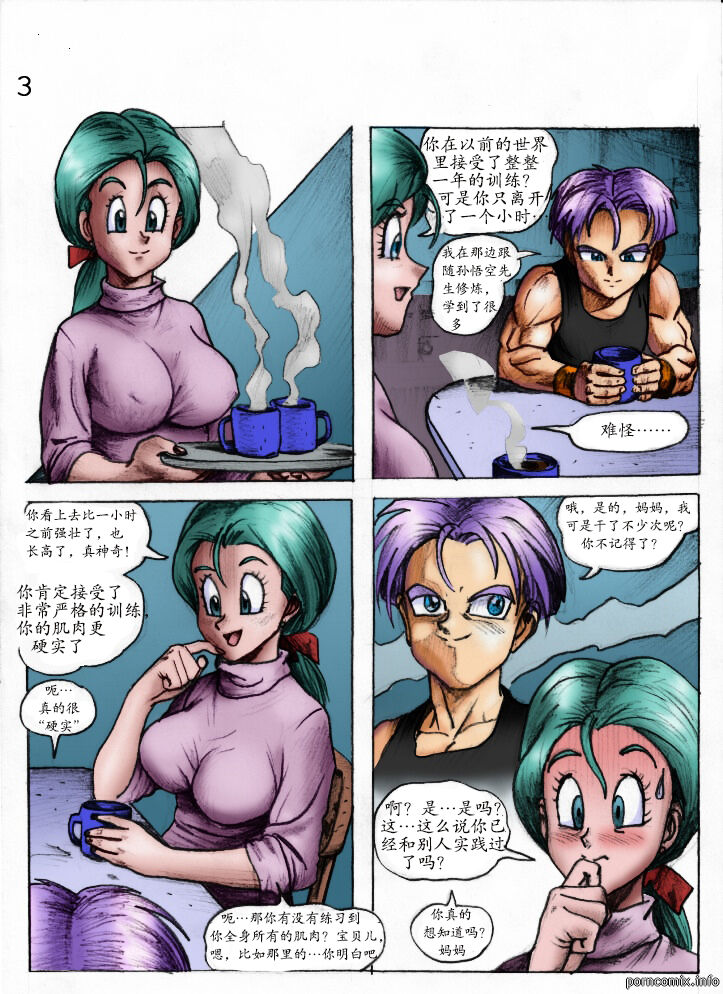 [Pandoras Box] Kamehasutra 2_ Timeless Lust (Dragon Ball Z)（Chinese）个人汉化 Bildnummer 3