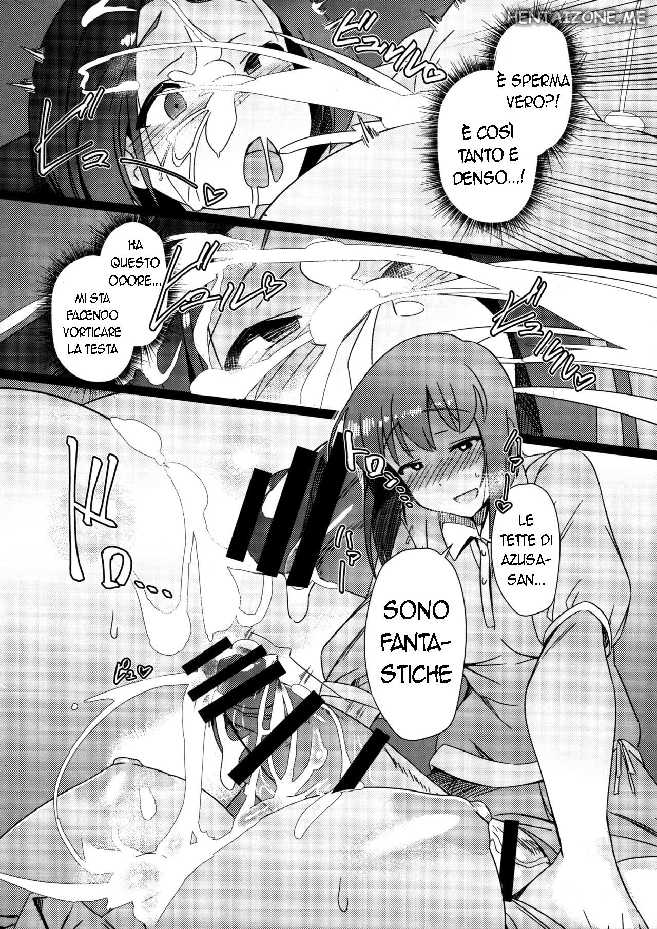 (C96) [Suimitsutou Koubou (Momo no Suidousui)] Yuki Chinpo - Horoyoi Azusa san ga Futanari Yukiho to H suru Hon | Mi Prendera come Moglie (THE IDOLM@STER) [Italian] image number 15