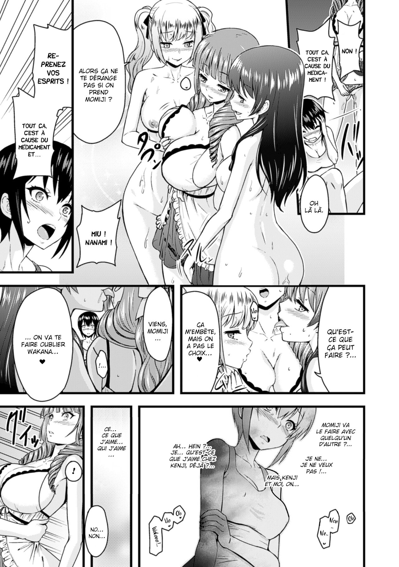 [Yamada Gogogo] Eve no Sekai (2D Comic Magazine Yuri Ninshin Vol. 2) [French] [La sainte Perv'] [Digital] image number 14