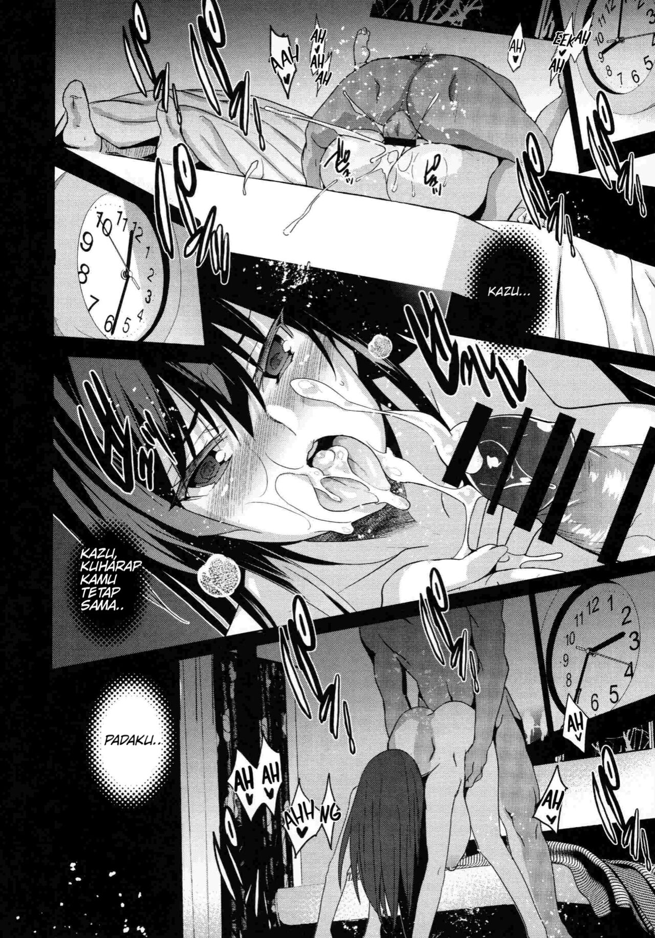 (C96) [Jingai Makyou (Inue Shinsuke)] Otonari no Nie - Saikai Shita Osananajimi no Ie de Okita Koto. [Indonesian] [UStranslation] 画像番号 35