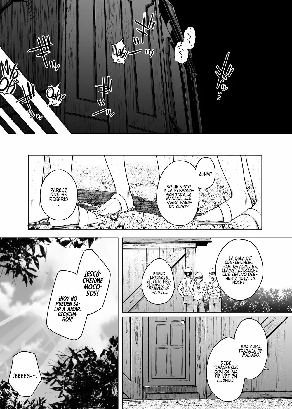 [Jikahatsudensho (flanvia)] Zange Ana | Agujero de confesion [Spanish] [Los causas que te alegran la noche] [Digital] Bildnummer 39