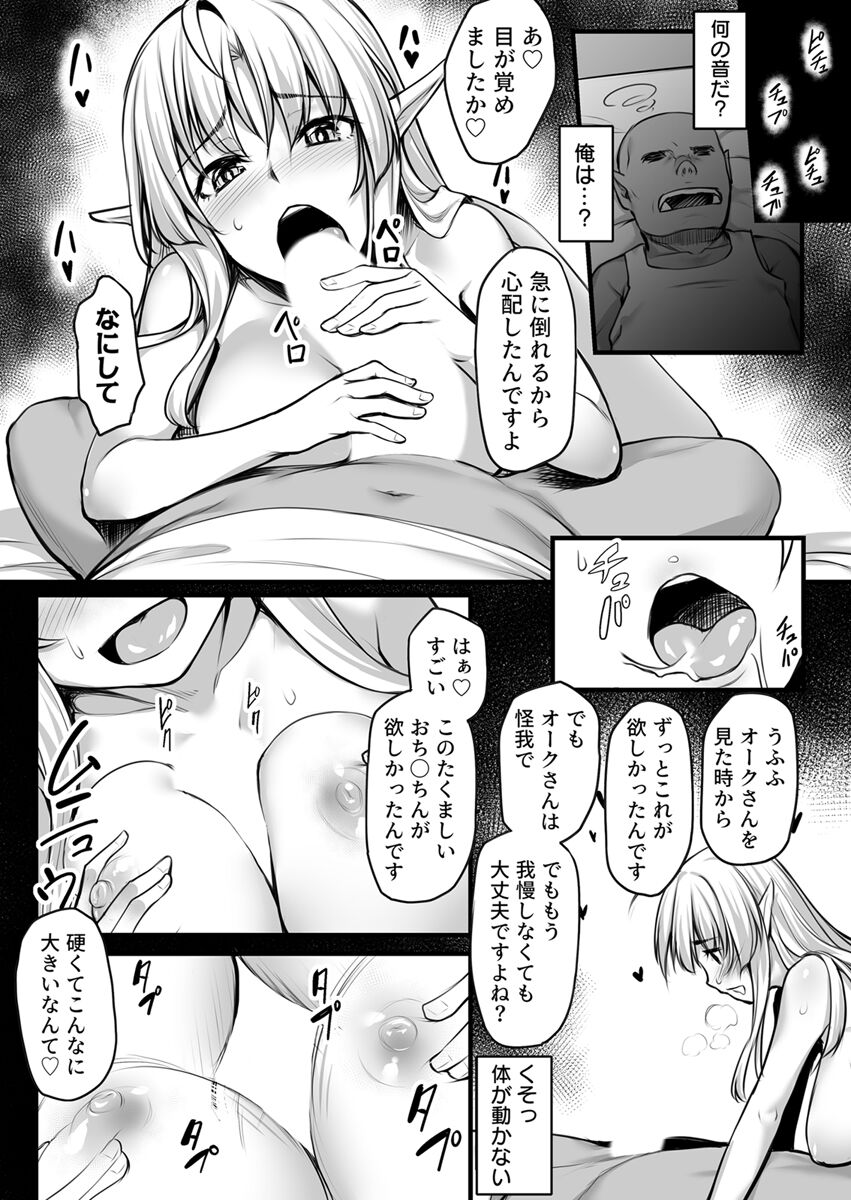 [Area14 (Kasei)] Ecchi na Elf to no Kurashikata Vol. 1 ~Hentai Kanojo wa Majime Orc no Chinpo ga Hoshikute~ [Digital] 이미지 번호 10