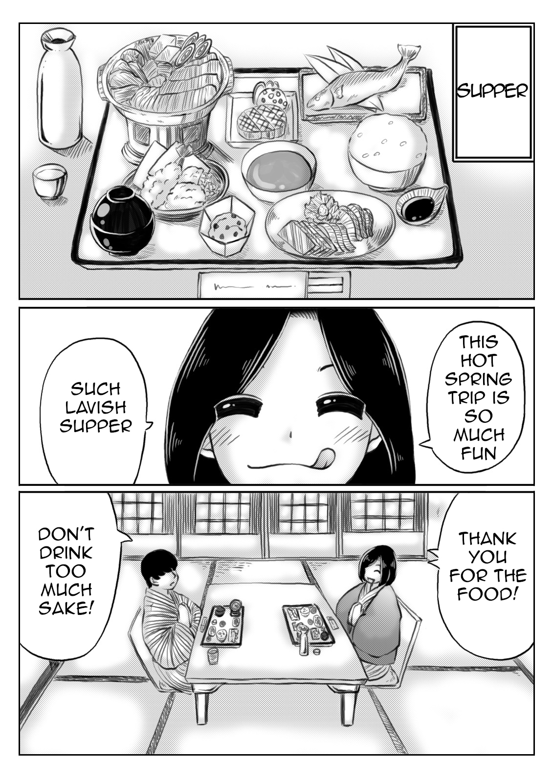 [Kirin Planet (Mankai Beesuke)] Haha to Moto Futokou Musuko no Onsen Ryoko | Mother and her Formerly Truant Son's Trip to the Hot Springs[English][Amoskandy] image number 18