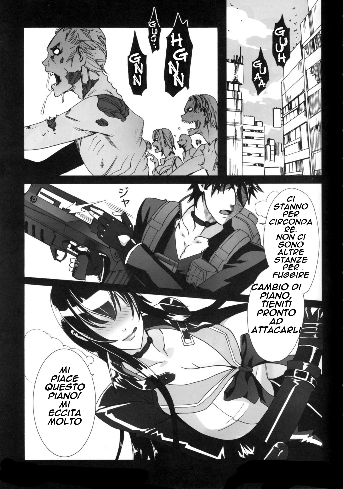 (C79) [Maidoll (Fei)] Kiss of the Dead (Highschool of the Dead) [ITALIAN] Bildnummer 3