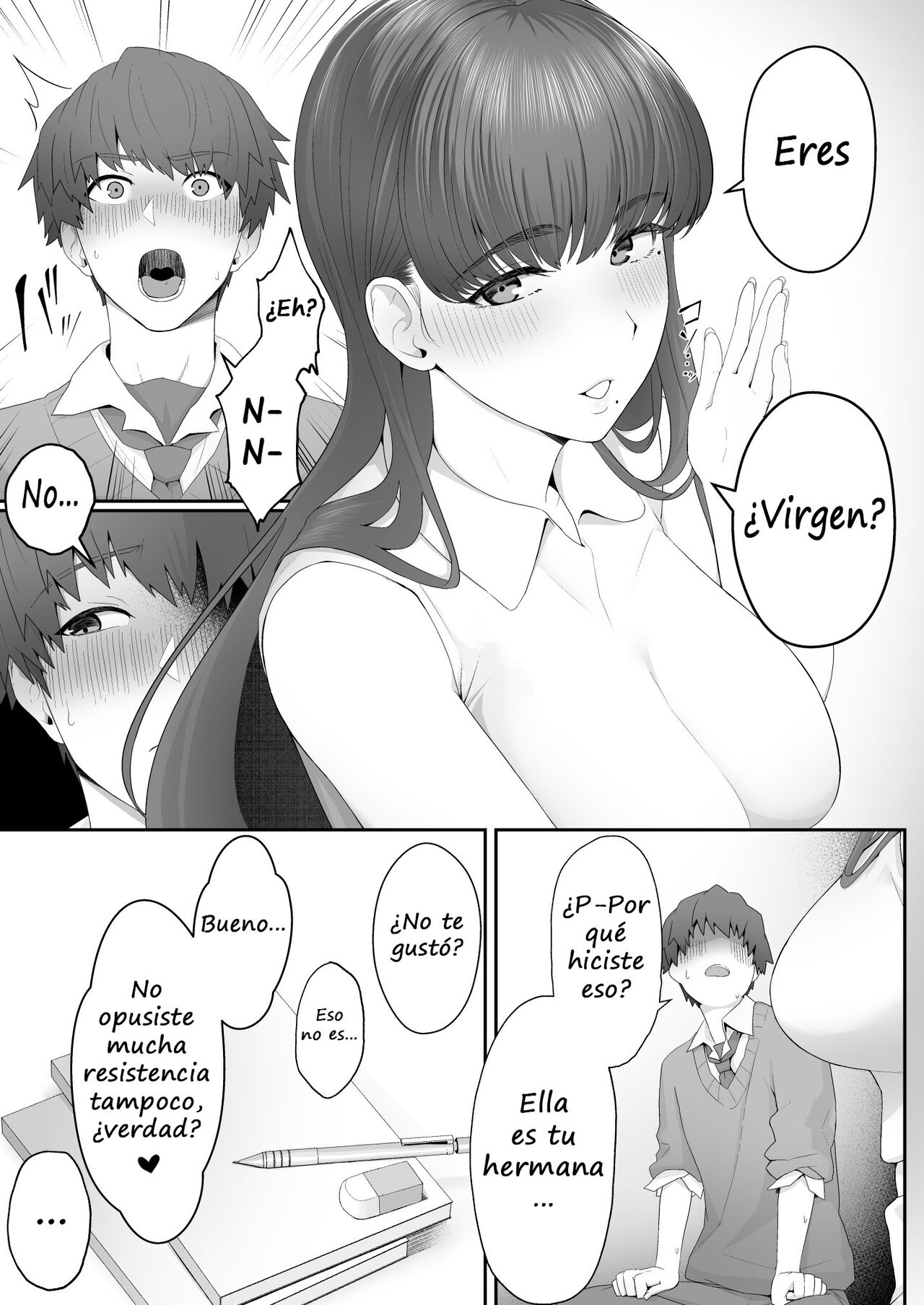 [Doushoku (Sirofugu)] Kanojo no Onee-san ni Otosareru | I Was Seduced by My Girlfriend’s Sister [Spanish] image number 19