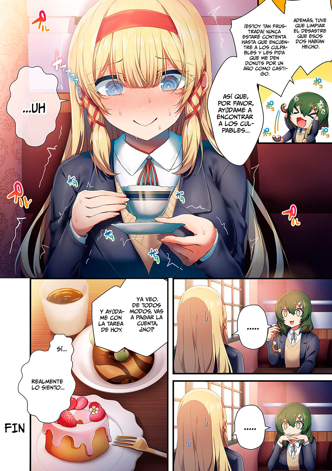 [Uko] Mayo no Seito Kaichou (Namaiki Love Hole) [Spanish] [MandaloAsiNoma] [Digital] 8eme image