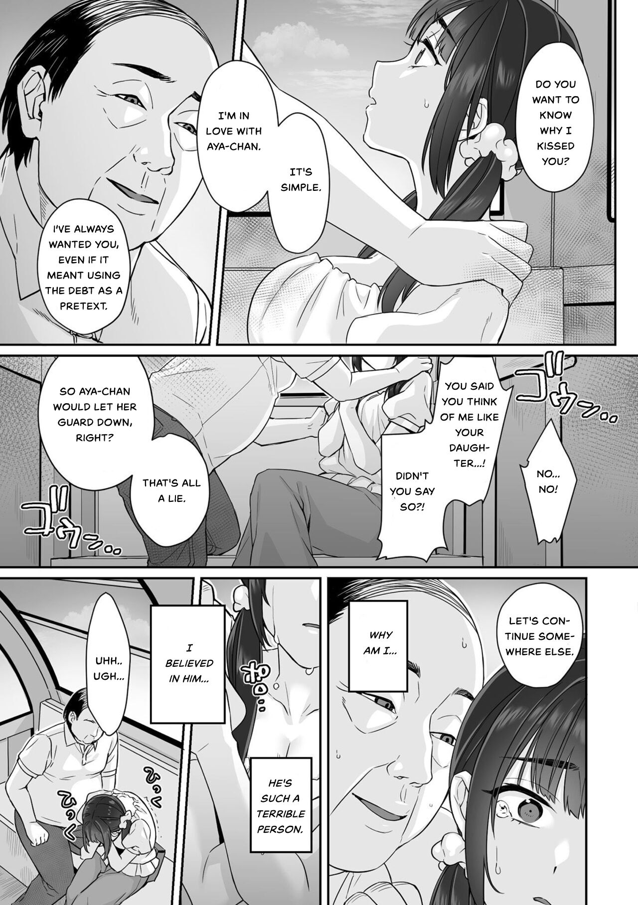 [miniru] Junboku Joshikousei wa Oyaji Iro ni Somerarete Comic Ban Ch. 1 [English] [MTL] [HOTDOGMAN] 画像番号 17
