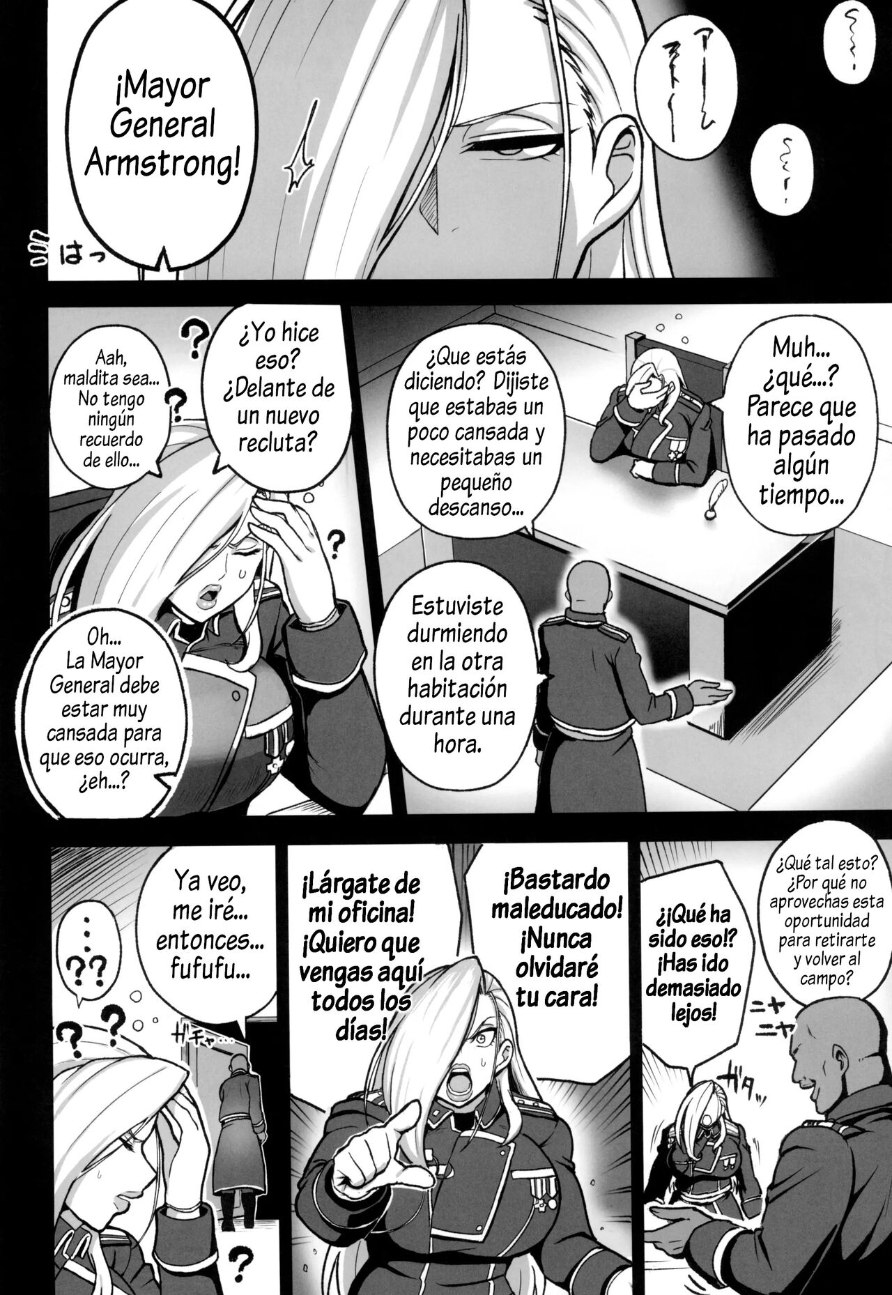 (C102) [Guhan Shounen] Jukujo Shougun VS Saimin no Renkinjutsushi (Fullmetal Alchemist) [Spanish] [Al Chile No se Scan] image number 7