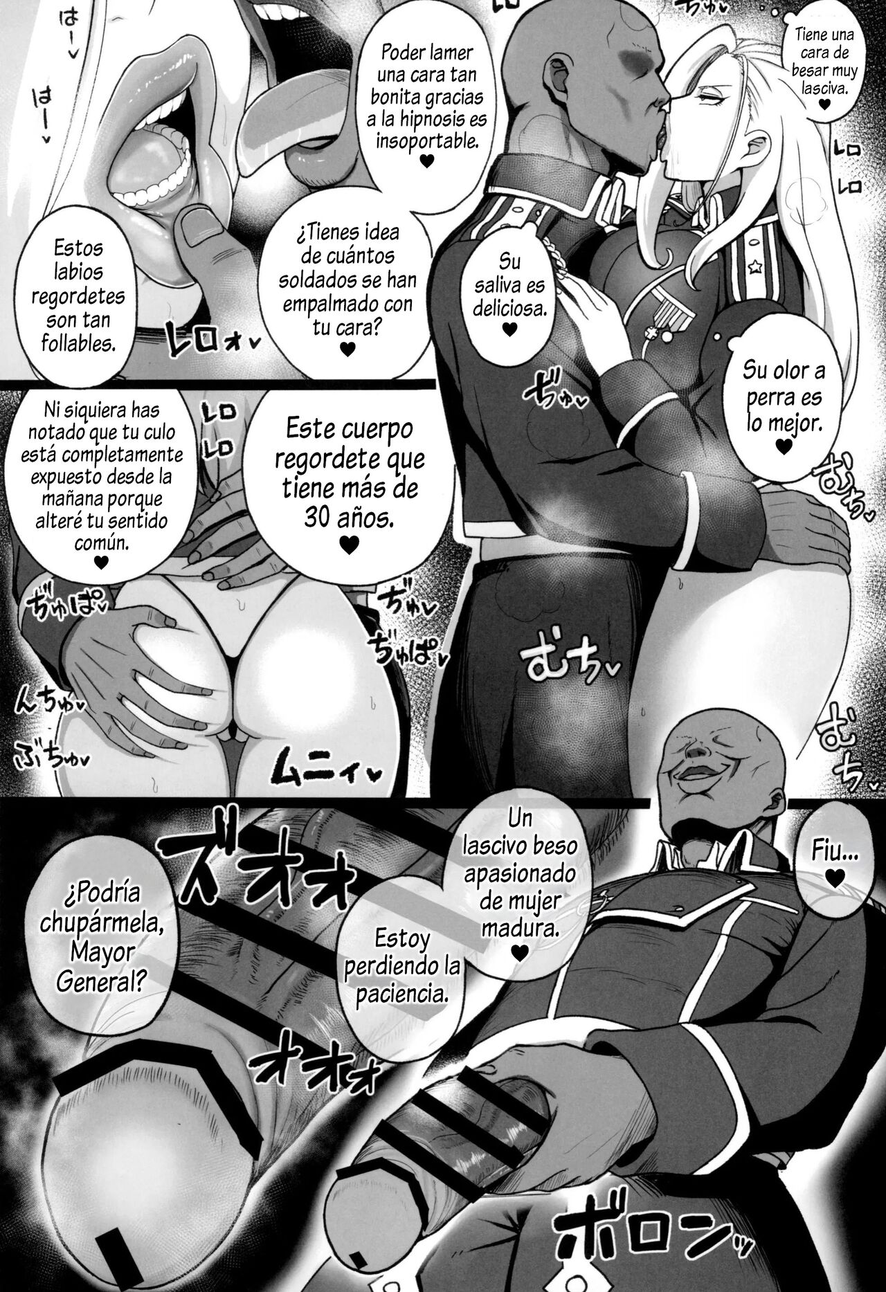 (C102) [Guhan Shounen] Jukujo Shougun VS Saimin no Renkinjutsushi (Fullmetal Alchemist) [Spanish] [Al Chile No se Scan] image number 14