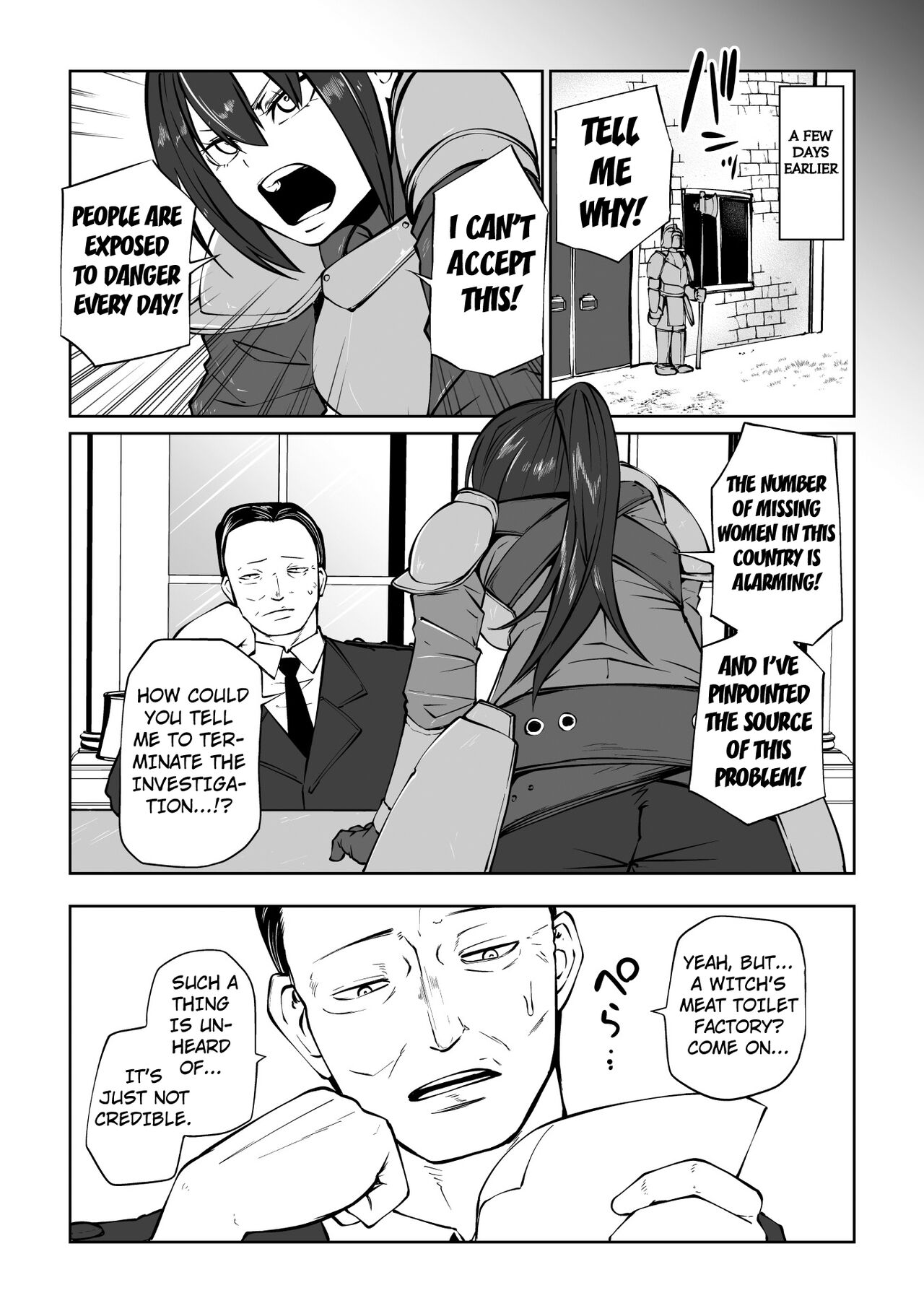 [Sakamoto KAFKA] Gokujou! Nikubenki Factory | The Finest Quality Meat Toilet Factory (2D Comic Magazine Nikubenki Koujou Vol. 2) [English] [Kuraudo] image number 3