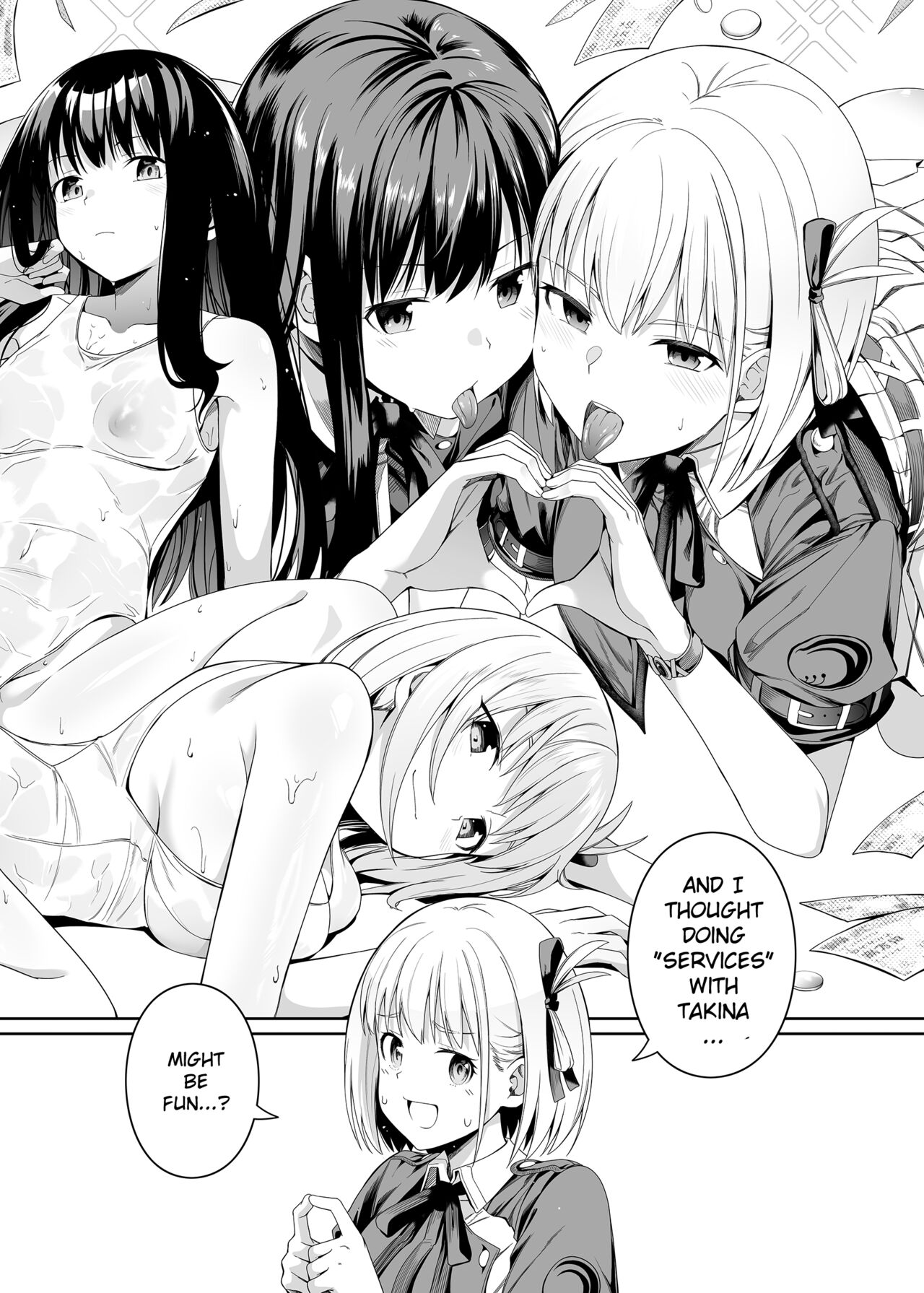 [Bad Mushrooms (Chicke III, 4why)] Junketsu no Sainou | Gift Of Purity (Lycoris Recoil) [English] [Daddy Scan Me Harder!] [Digital] 이미지 번호 73