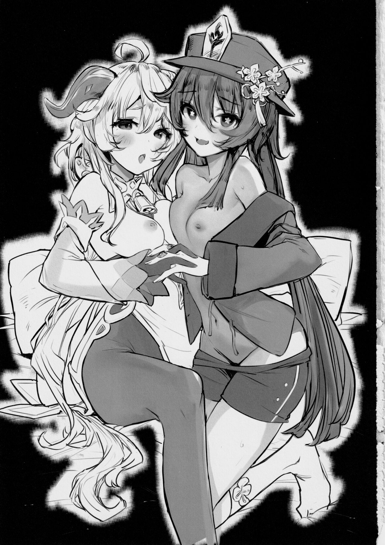 (C102) [bannoutumayoujiire (Bitou)] Ganyu Zangyouchuu 2 (Genshin Impact) 画像番号 2