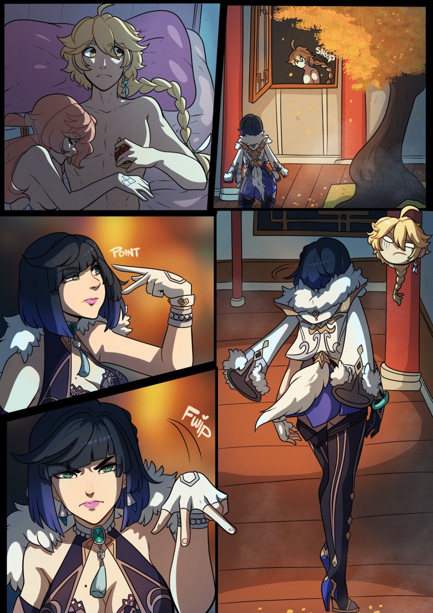 Yelan | Elemental Desire 2 | The Thrill of the Chase by Kinkymation 图片编号 5