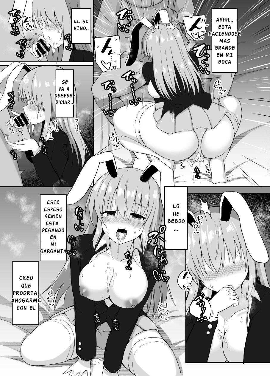 [tomikadou (tksand)] Hatsujou Usagi wa Makerarenai｜Una coneja caliente no puede ser derotada (Touhou Project) [Spanish] [PolyGarde-K] [Digital] Bildnummer 8