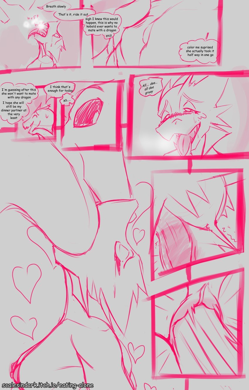 [ScalesInDark]  - Eating Alone Public sketches Version numero di immagine  7