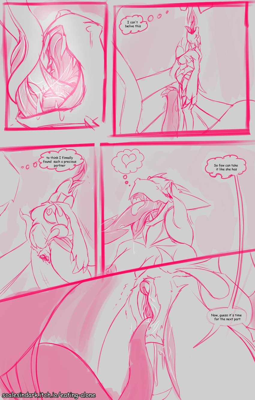 [ScalesInDark]  - Eating Alone Public sketches Version numero di immagine  8