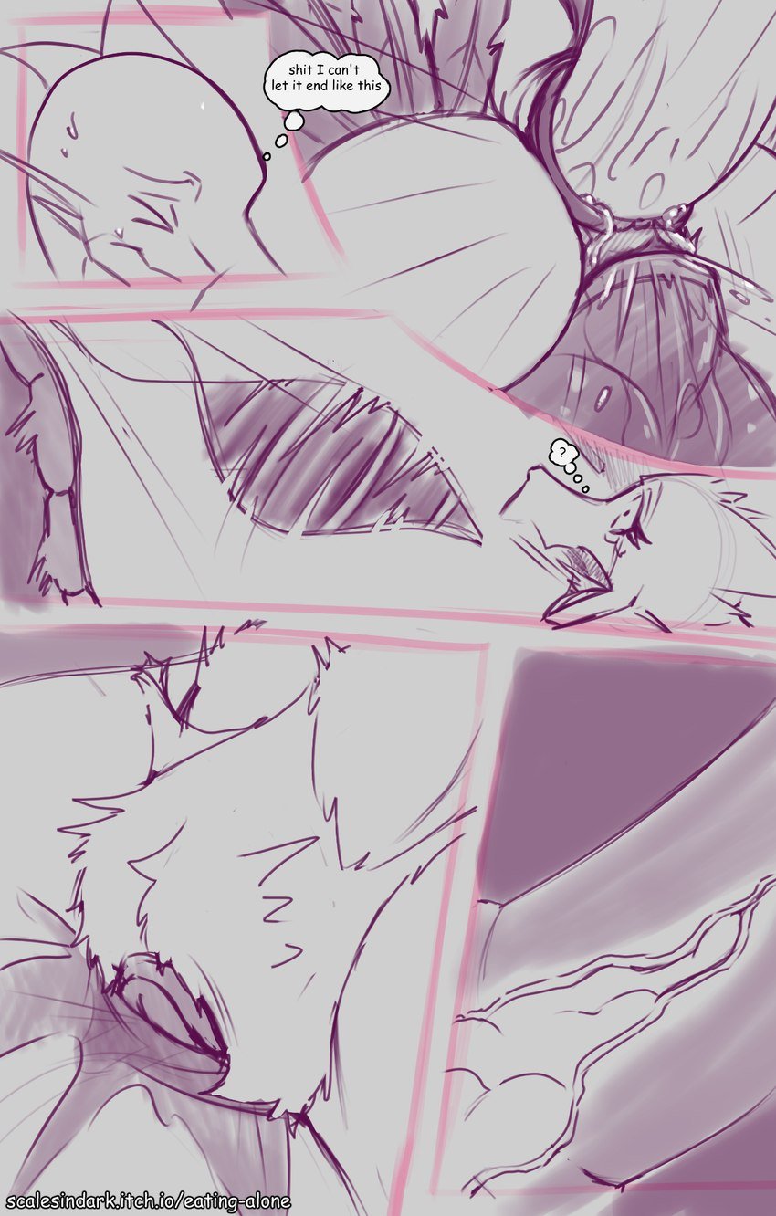 [ScalesInDark]  - Eating Alone Public sketches Version numero di immagine  12