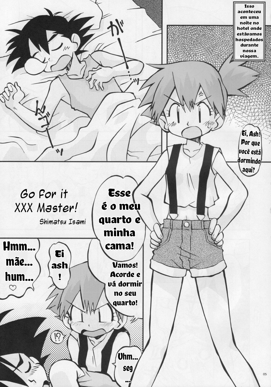 (Puniket 17) [Ukkaridou (Shimazu Isami)] Itsu mo Itsu demo Honki de Ikiteru (Pokémon) [Portuguese-BR] 이미지 번호 4