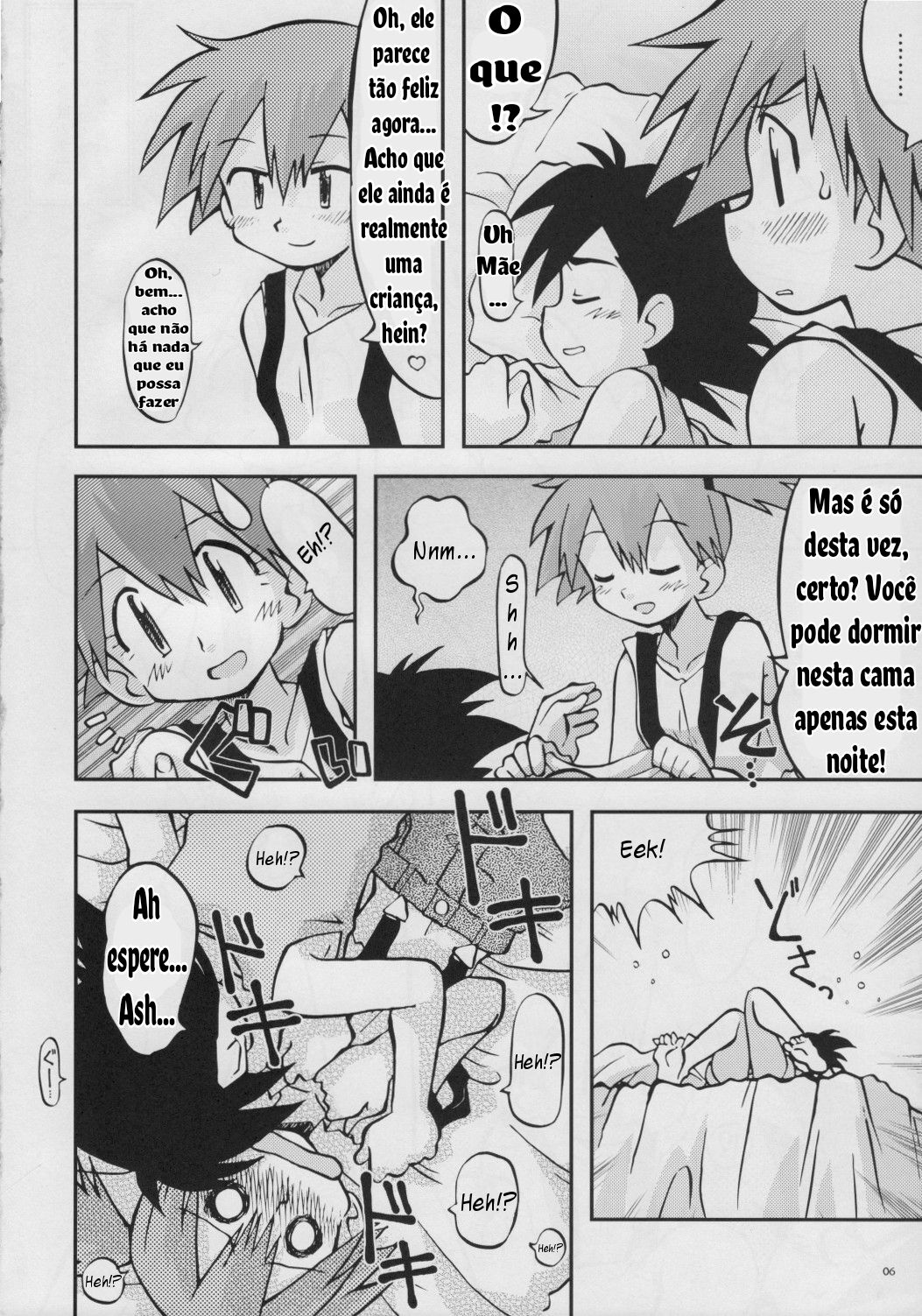 (Puniket 17) [Ukkaridou (Shimazu Isami)] Itsu mo Itsu demo Honki de Ikiteru (Pokémon) [Portuguese-BR] 이미지 번호 5