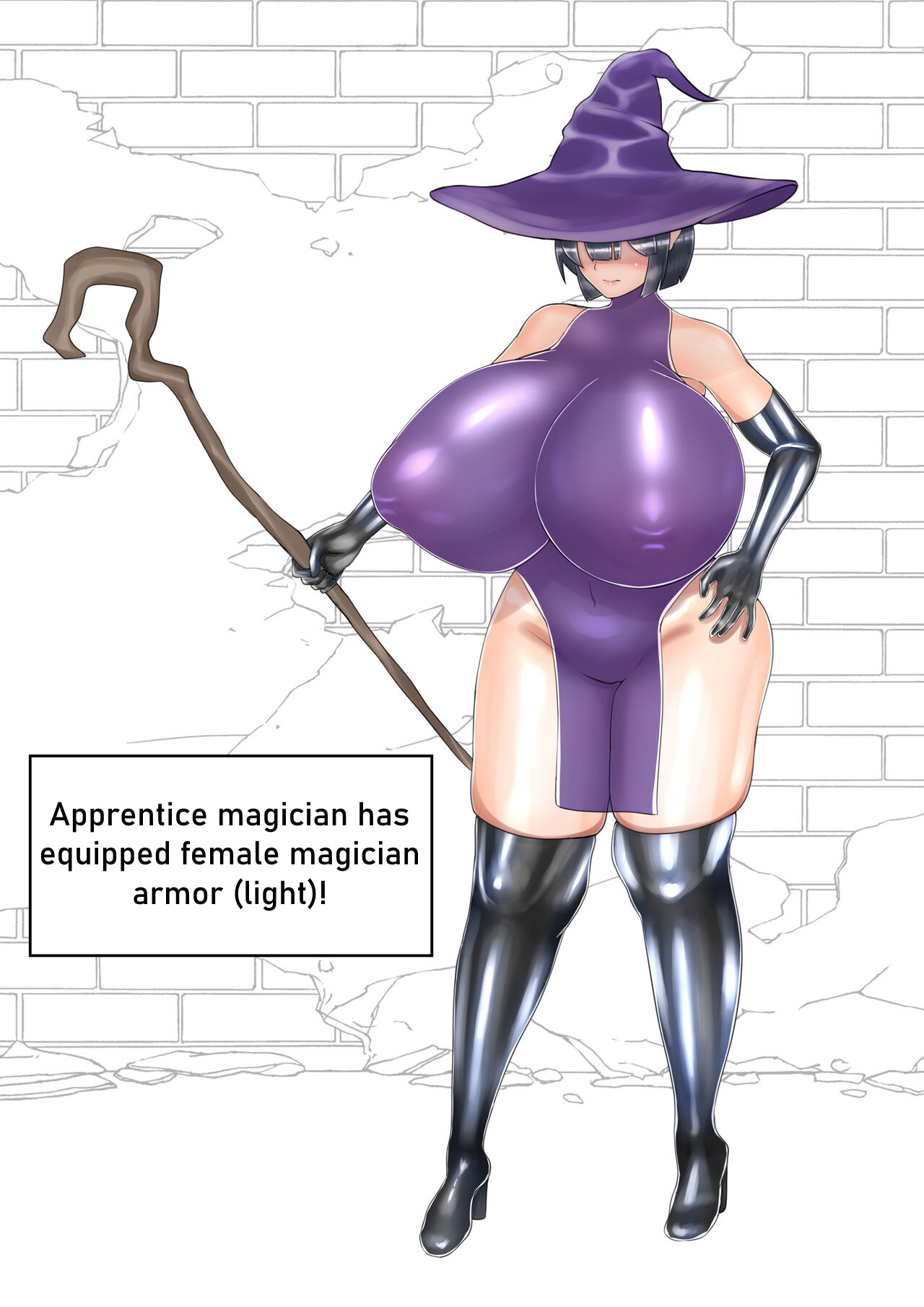 [Aries] I got huge breasts in a slime mold image number 15