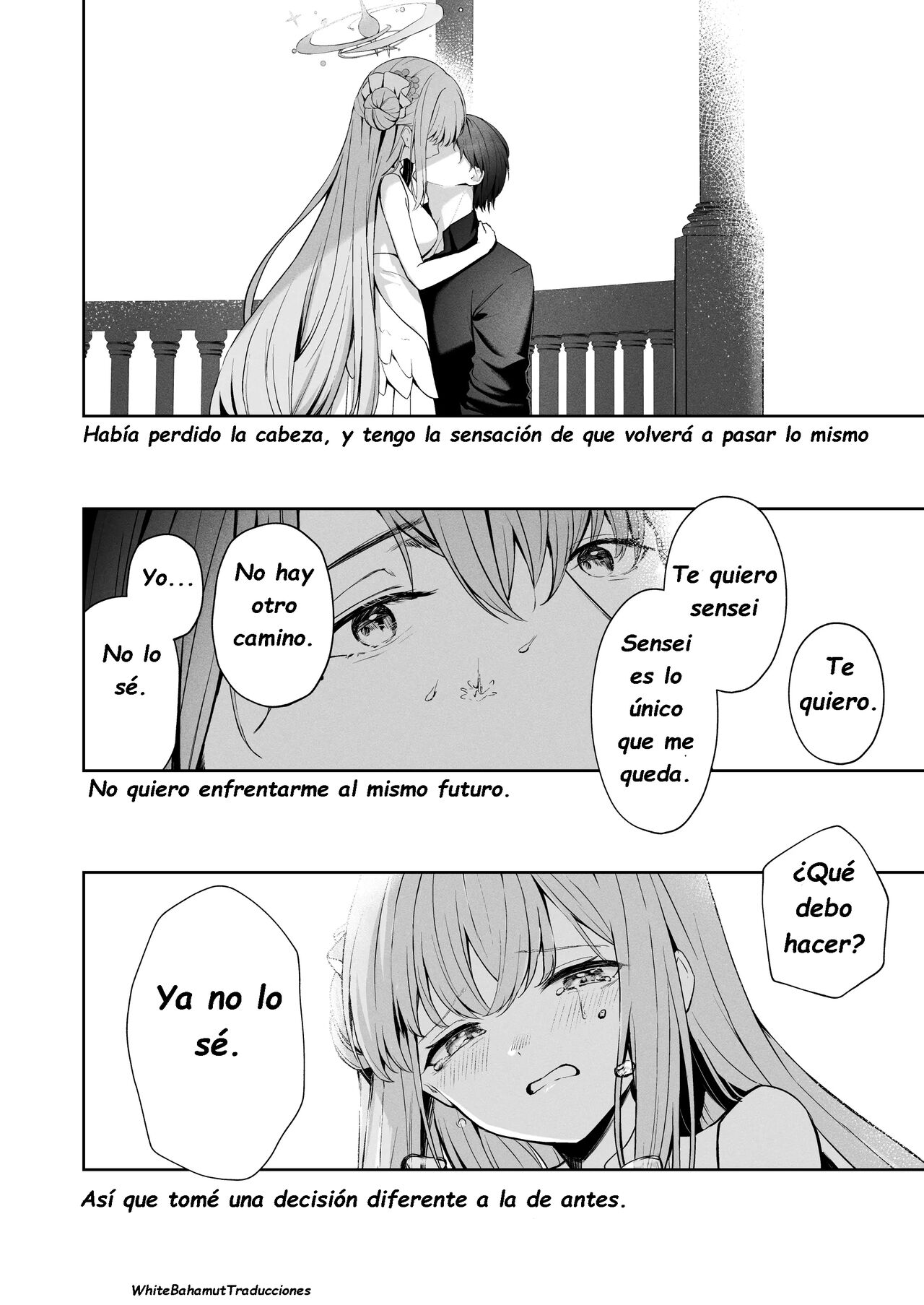 [HIGH:LAND (Takashima Shoa)] Mikazuki no Pierce Hole - Crescent Piercing Holes | Agujeros de perforación de la media luna (Blue Archive) [Spanish] [White Bahamut Traducciones] [Digital] Bildnummer 19