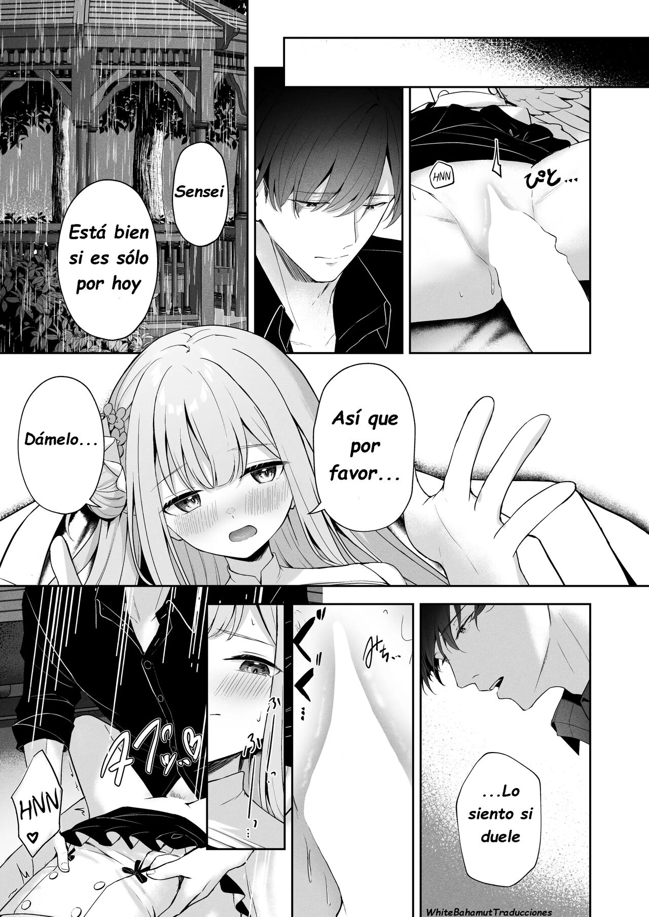 [HIGH:LAND (Takashima Shoa)] Mikazuki no Pierce Hole - Crescent Piercing Holes | Agujeros de perforación de la media luna (Blue Archive) [Spanish] [White Bahamut Traducciones] [Digital] Bildnummer 24