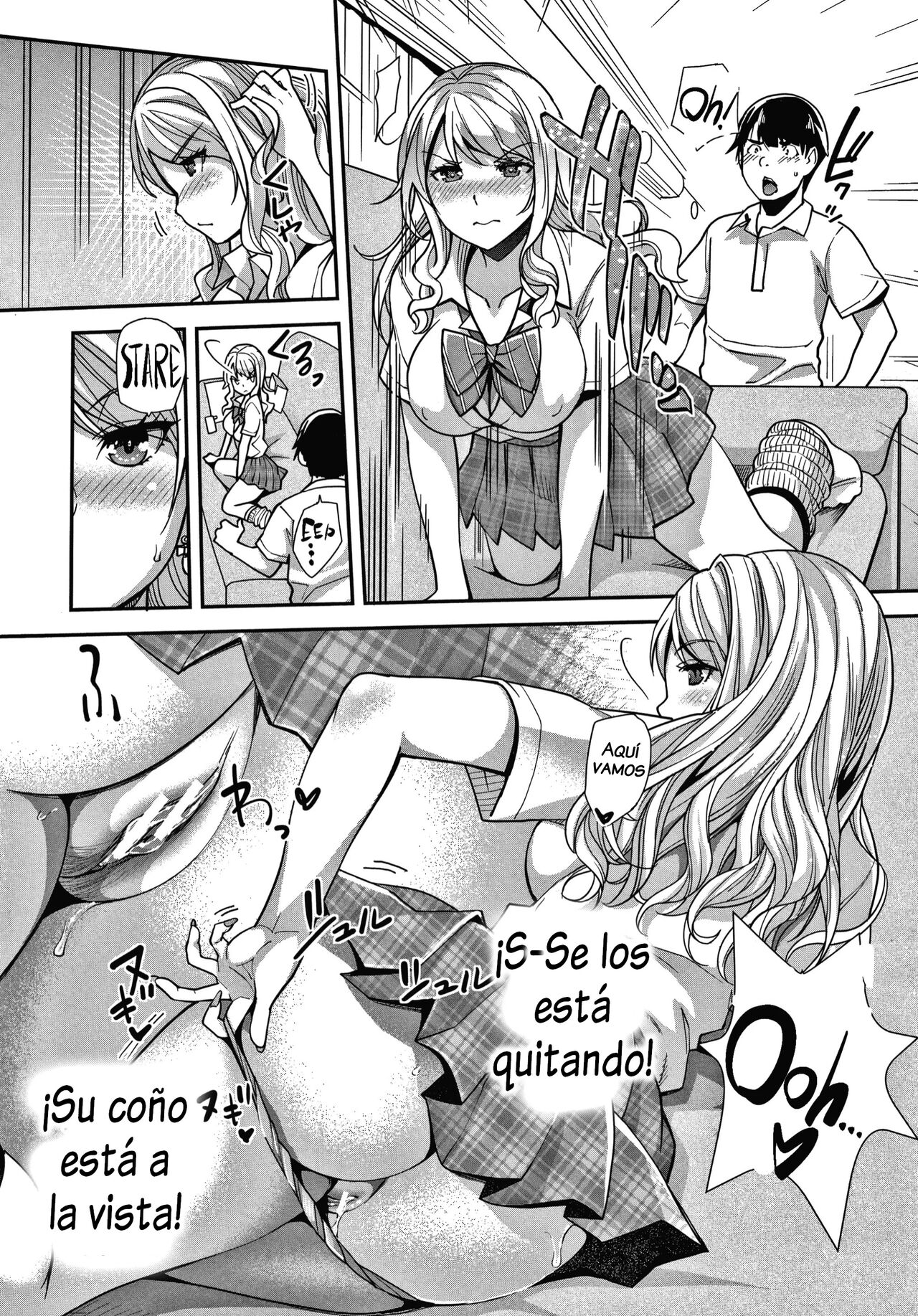 [Rakujin] Gal na Imouto wa Saimin Play de Ikimakuru! - Gal sister cums in hypnotic play [Spanish][Al Chile No Se Scan][Digital] Bildnummer 14